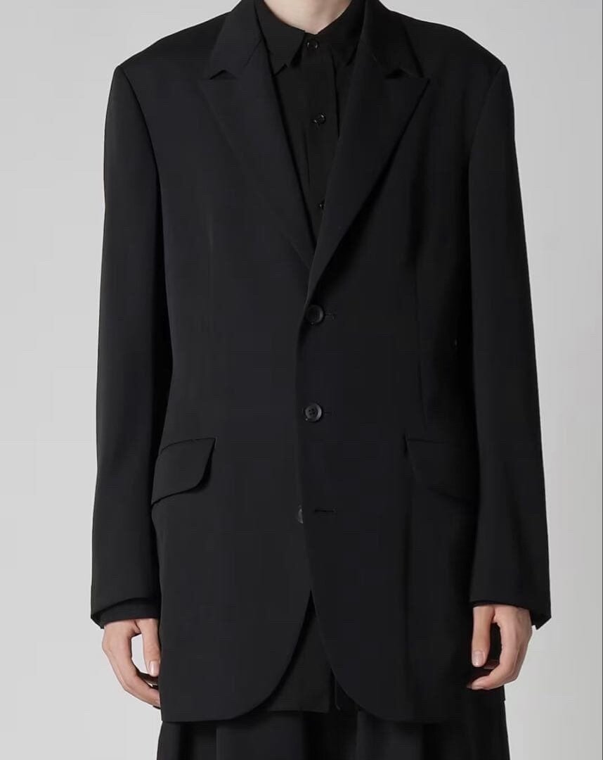 Yohji Yamamoto 25SS Military Suit Jacket — front
