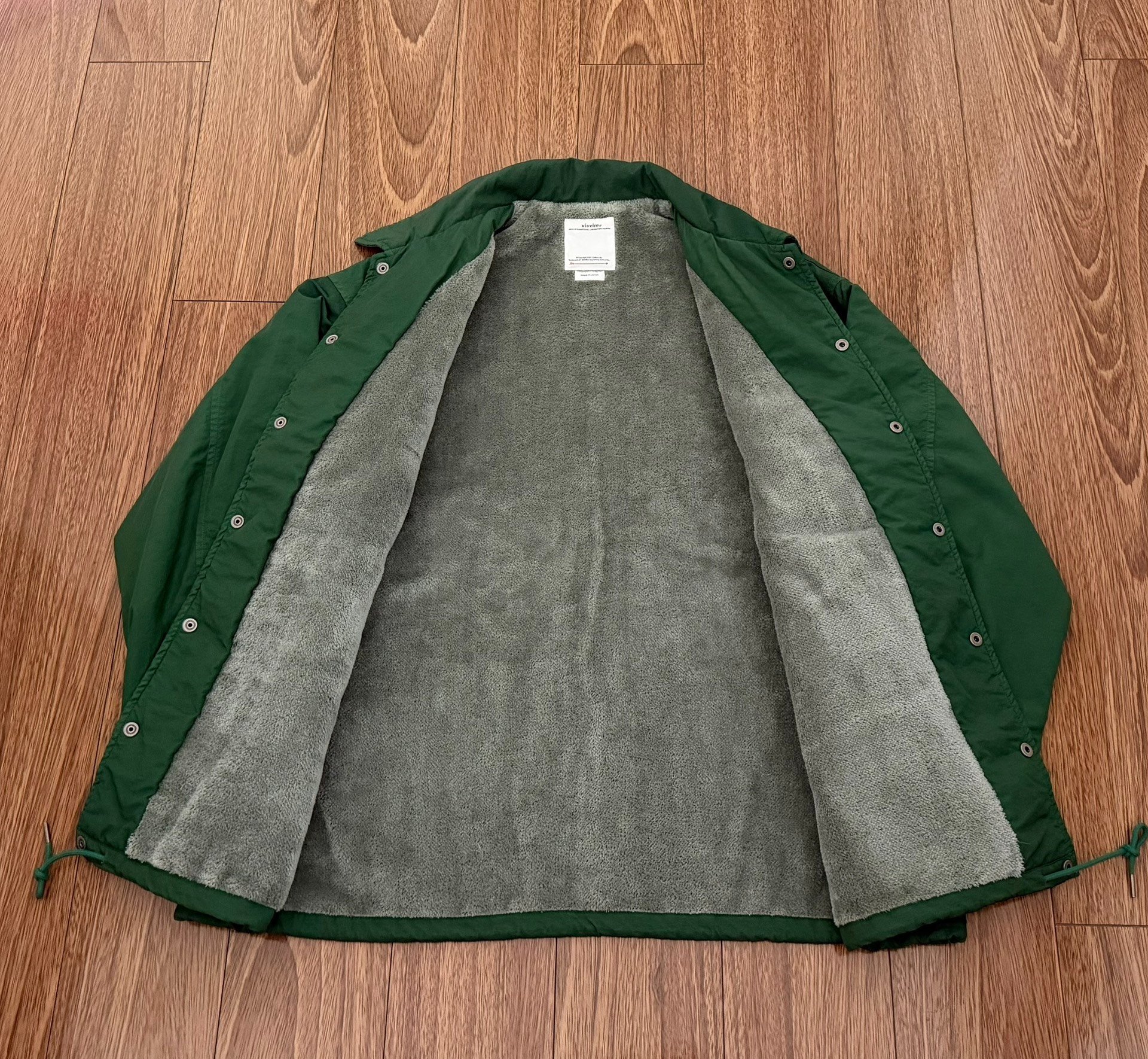 VISVIM 23SS Coach Jacket — detail