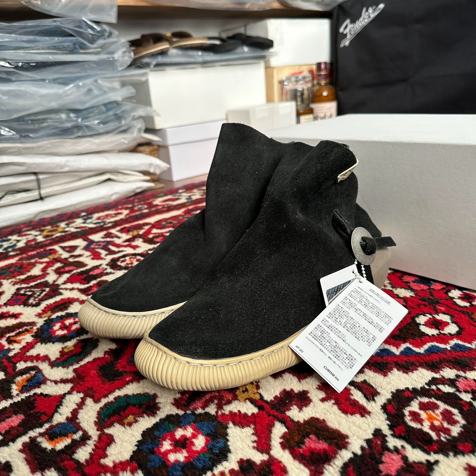 visvim GILA MOC MID II Folk Boots — front