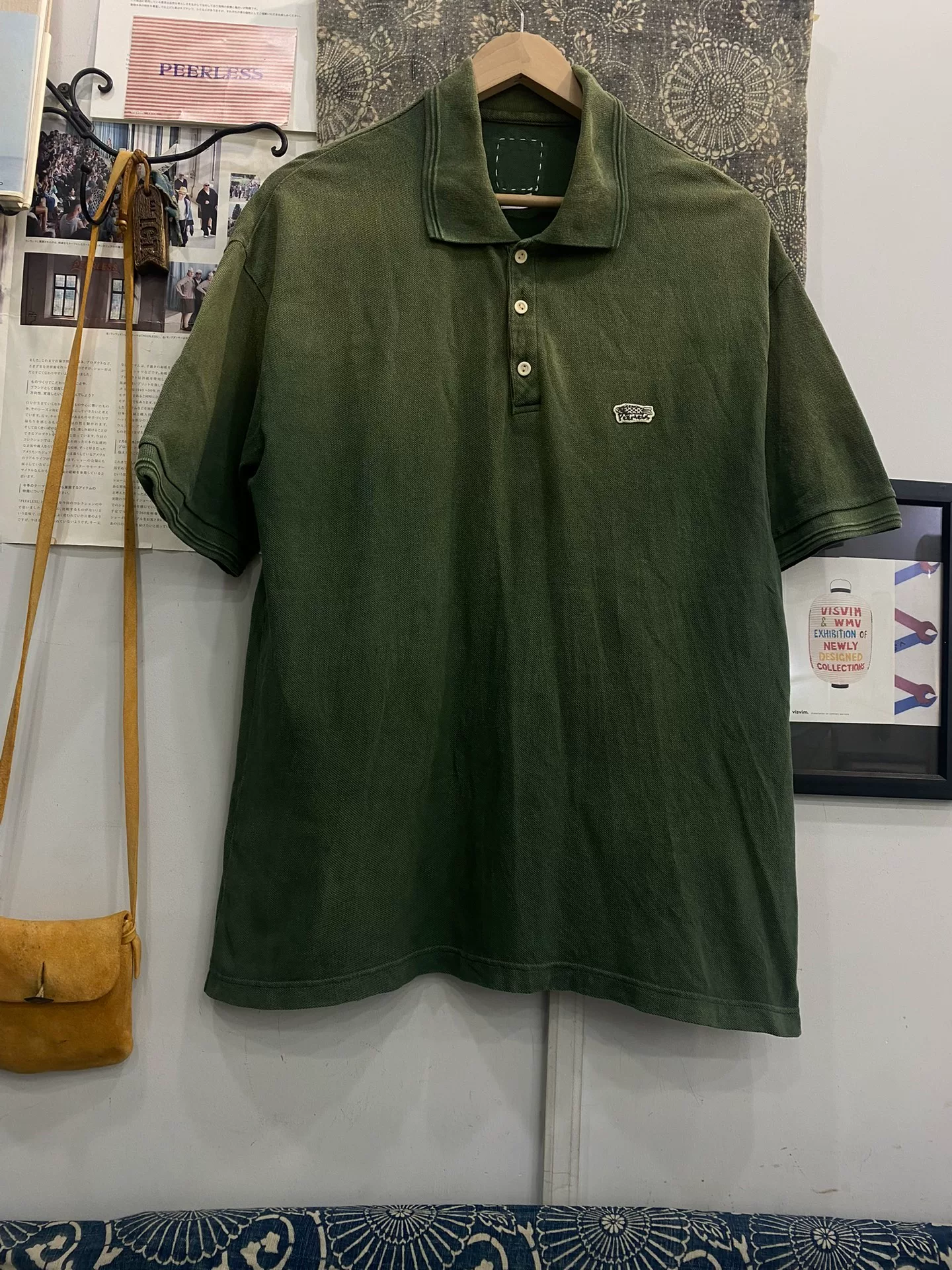 VISVIM 22SS JUMBO WELLER DMGD Polo
