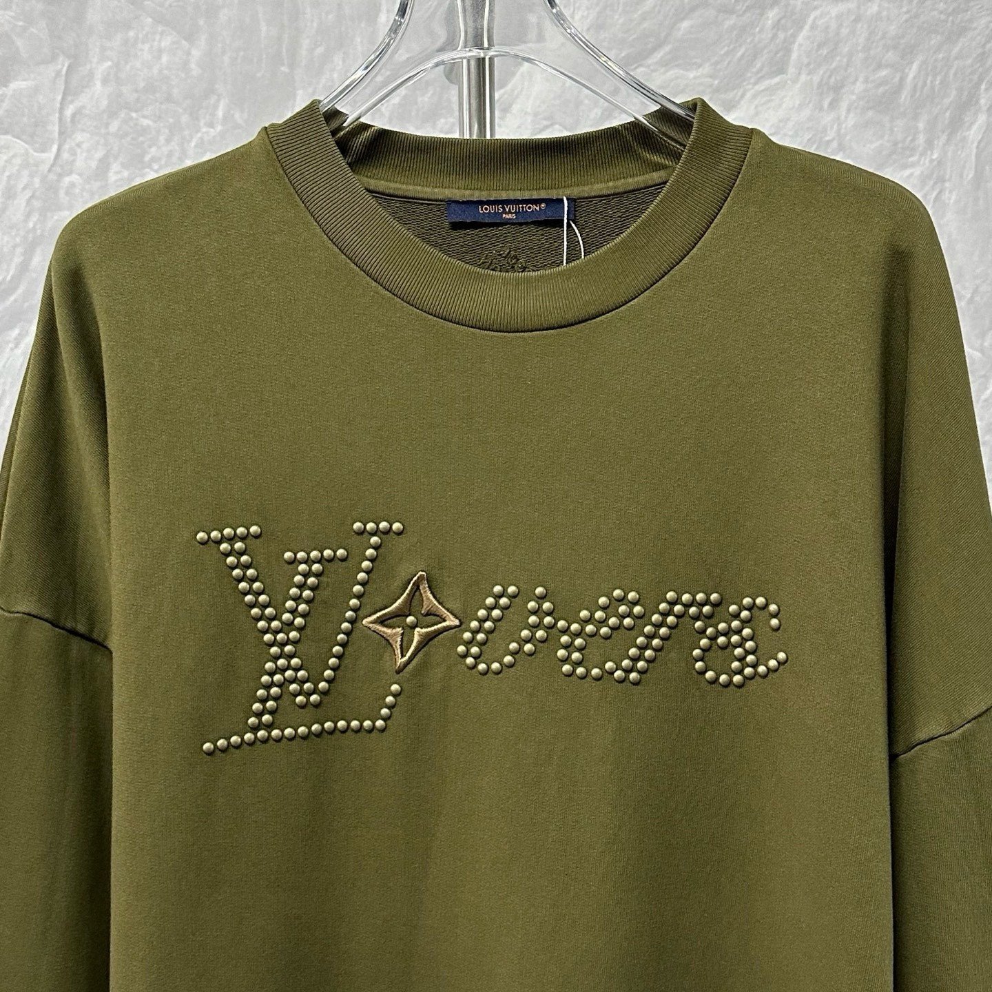 Louis Vuitton SS24 Pharrell Rivet Logo Sweatshirt — front