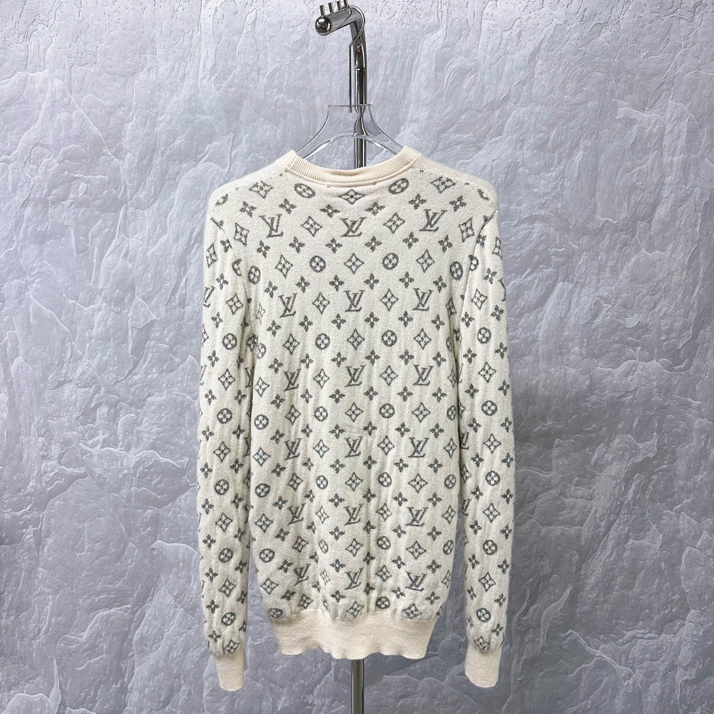 Louis Vuitton LV Monogram Knit Sweater — back