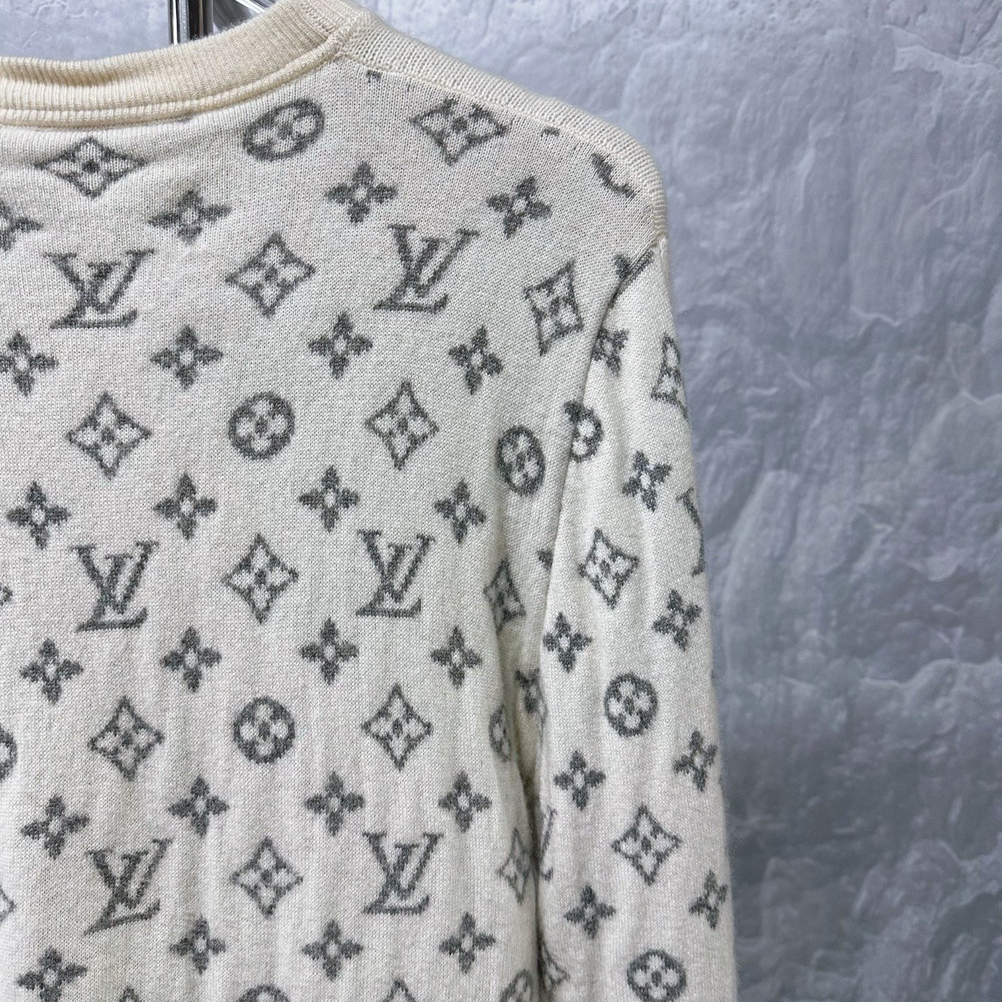 Louis Vuitton LV Monogram Knit Sweater — detail