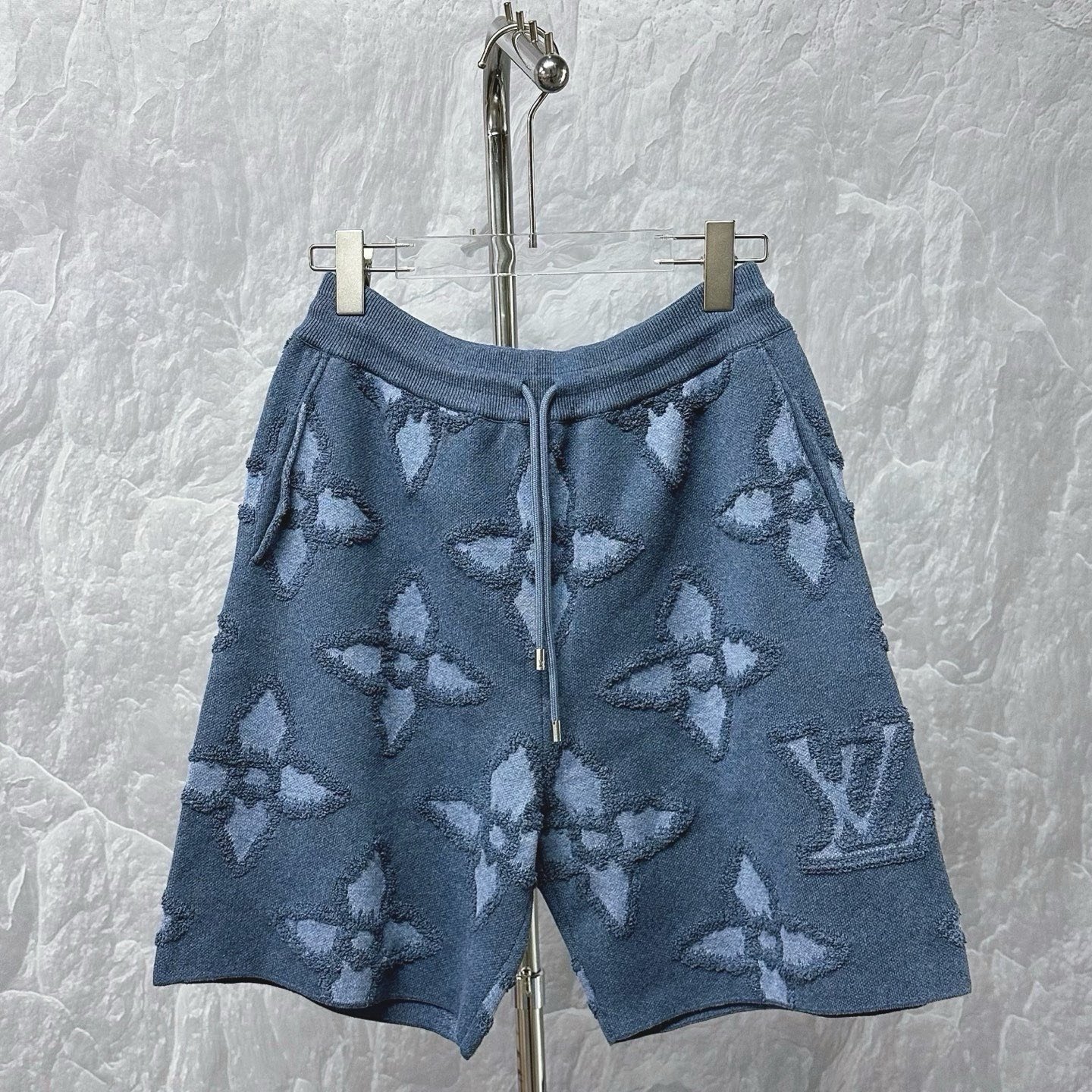Louis Vuitton SS25 Clover Jacquard Drawstring Shorts