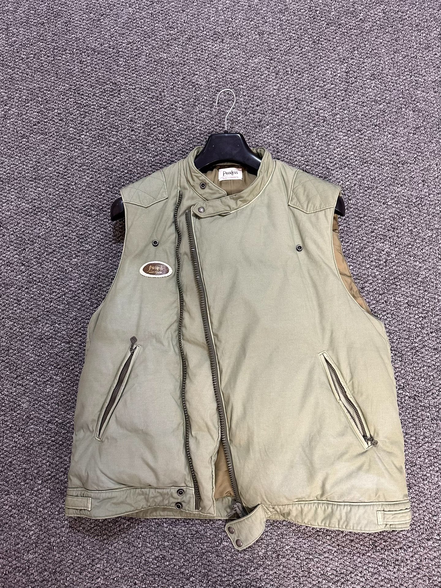 visvim strabler down vest