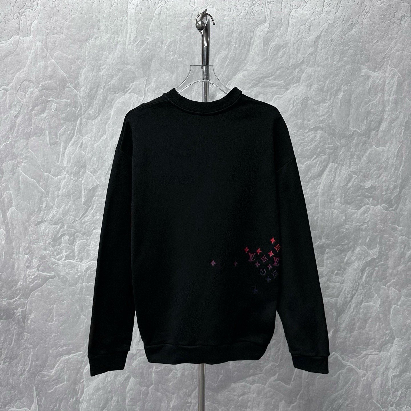Louis Vuitton SS24 Gradient Logo Crewneck Sweatshirt — back