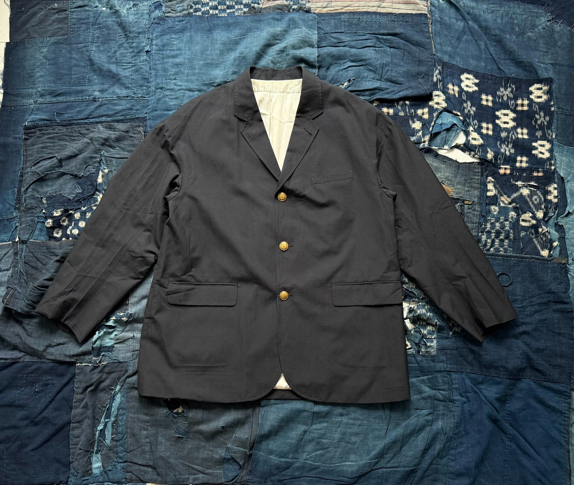 VISVIM 24SS BOWEN BLAZER GOLD BUTTONS