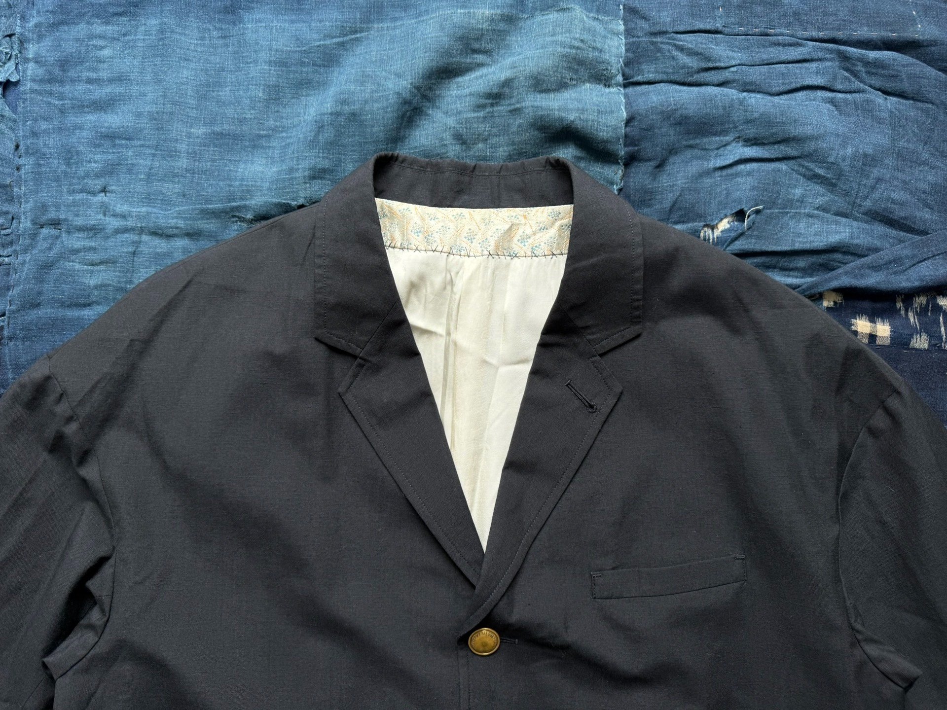 VISVIM 24SS BOWEN BLAZER GOLD BUTTONS — back