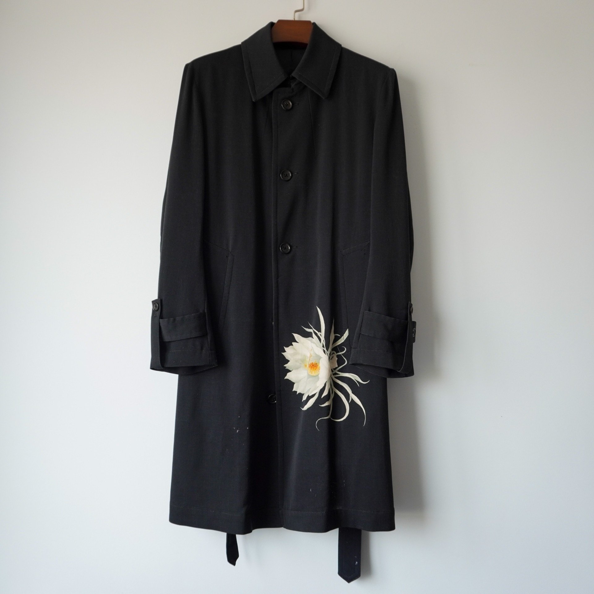 Yohji Yamamoto Epiphyllum Yuzen Dye Coat