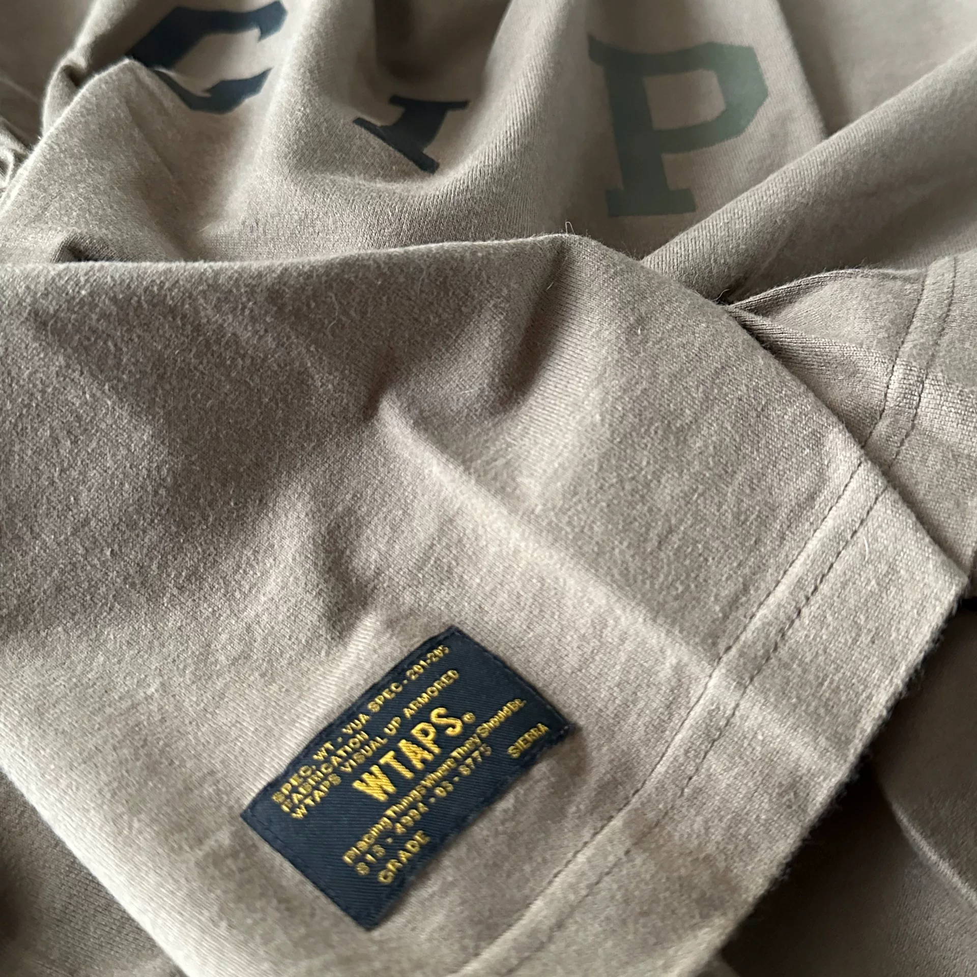 WTAPS GIP Limited T-Shirt 16AW — back
