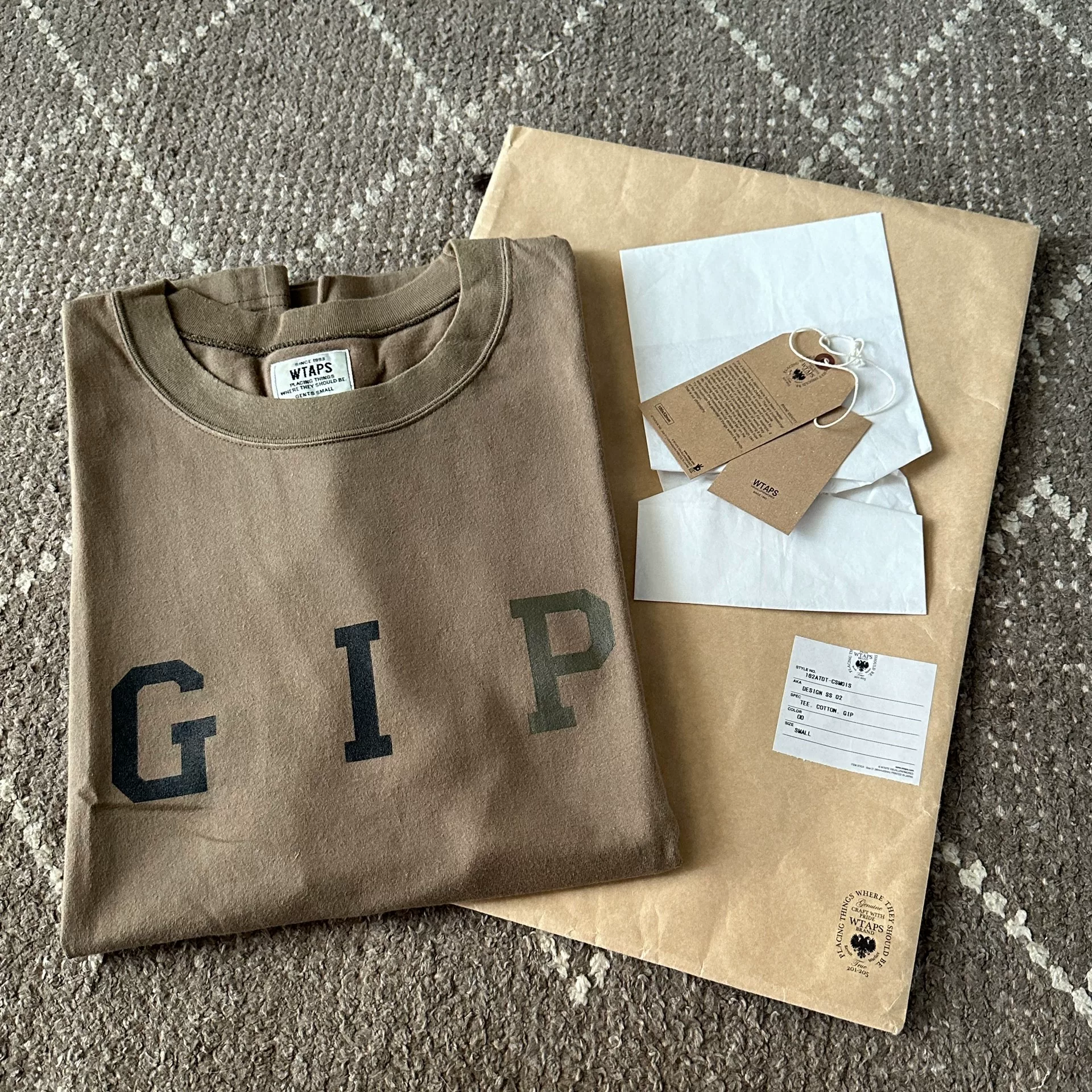 WTAPS GIP Limited T-Shirt 16AW