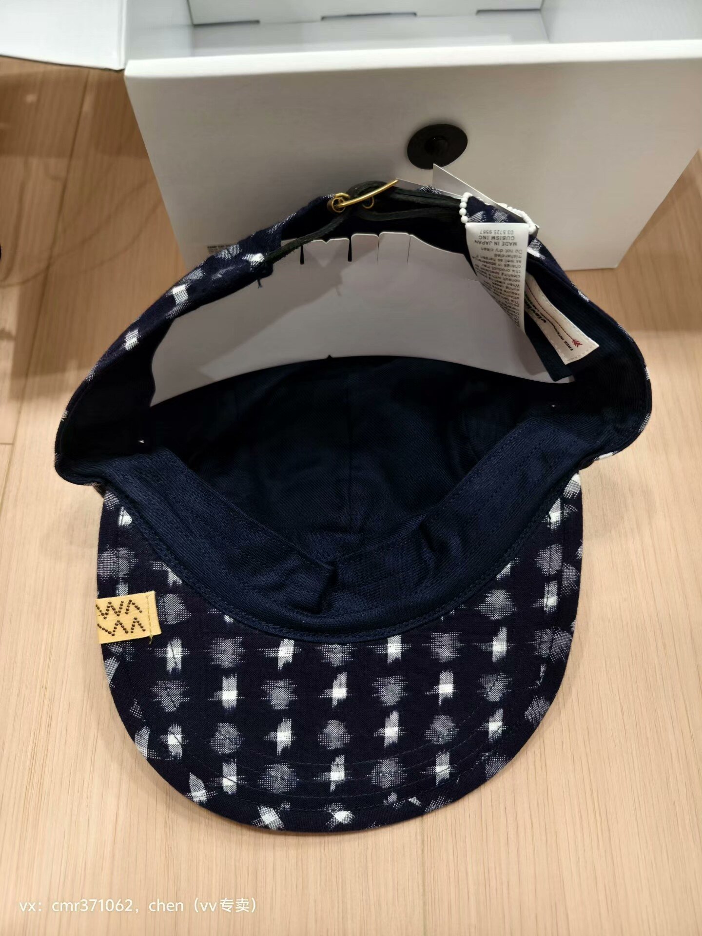 VISVIM 22SS KASURI CAP — label