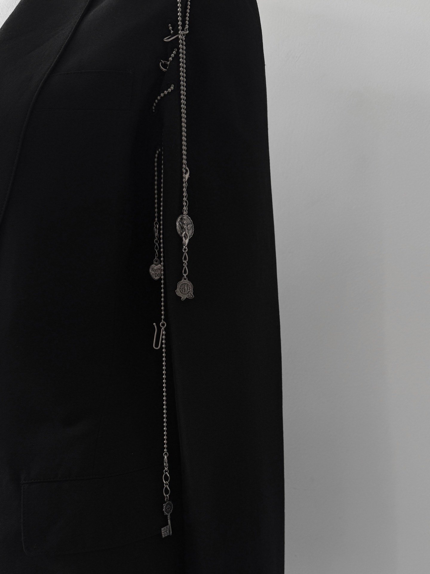 Jean Paul Gaultier Archive Chain Blazer — label
