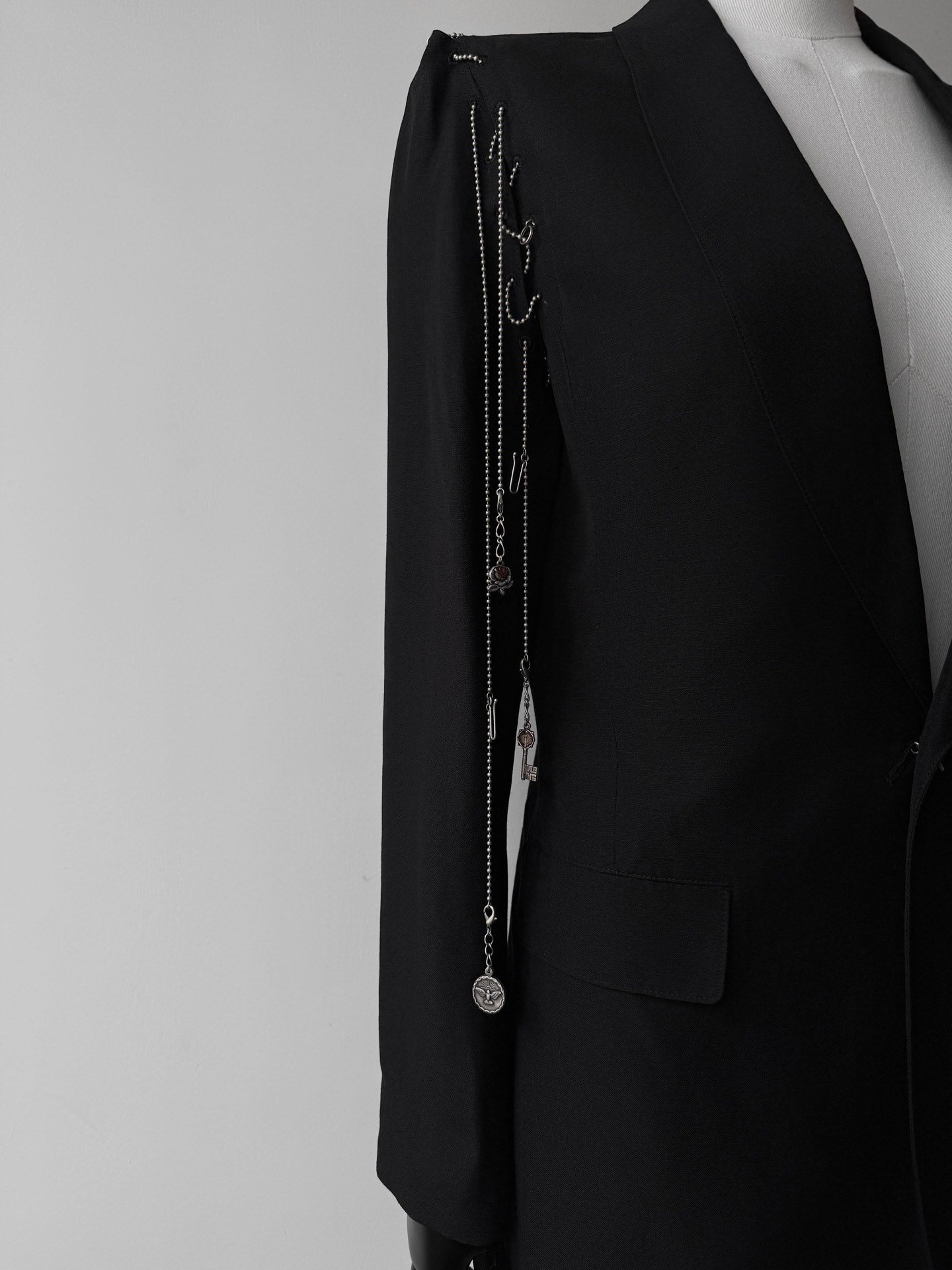 Jean Paul Gaultier Archive Chain Blazer — back