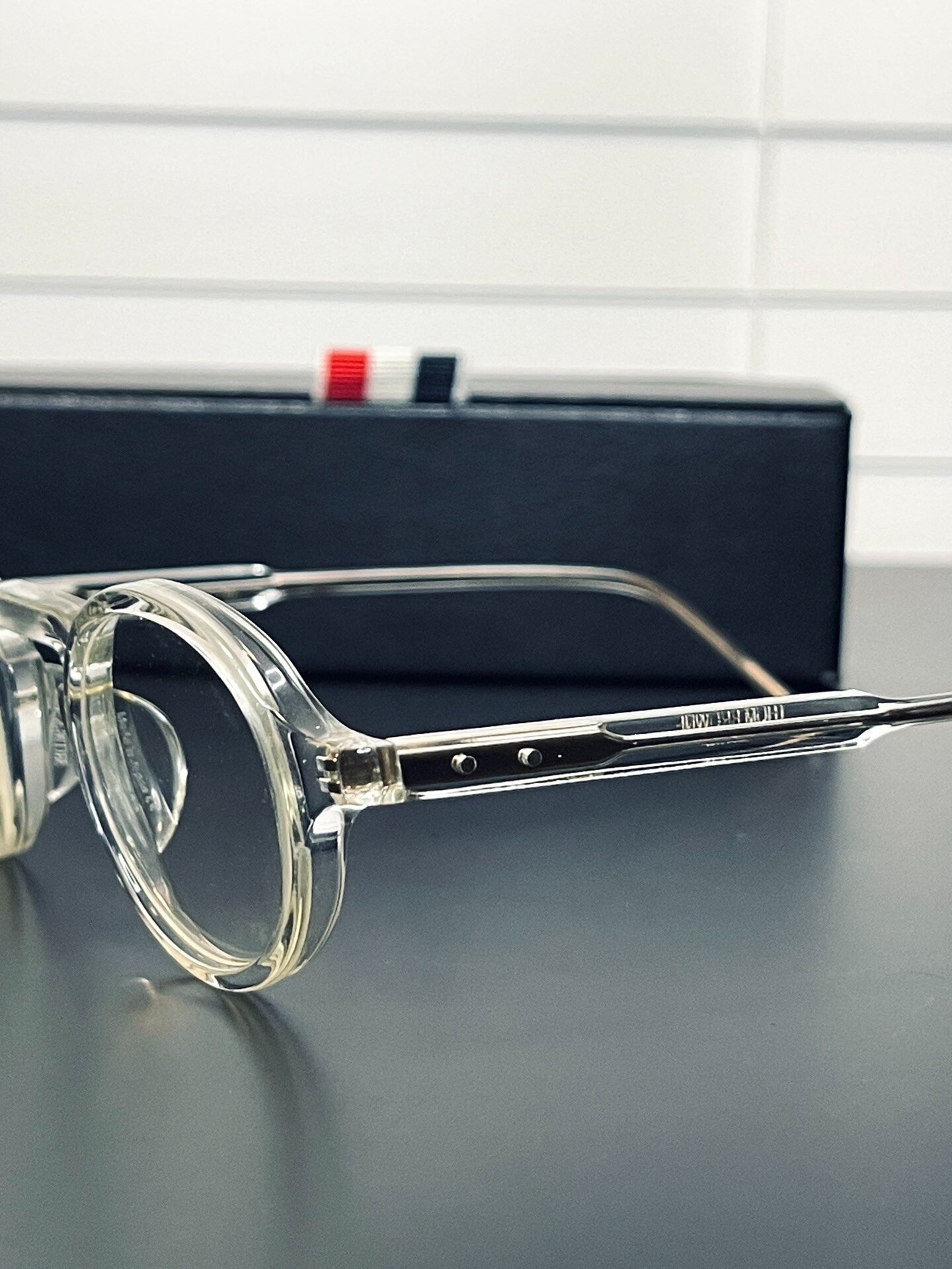 Thom Browne TB-904 Clear Optical Glasses — back