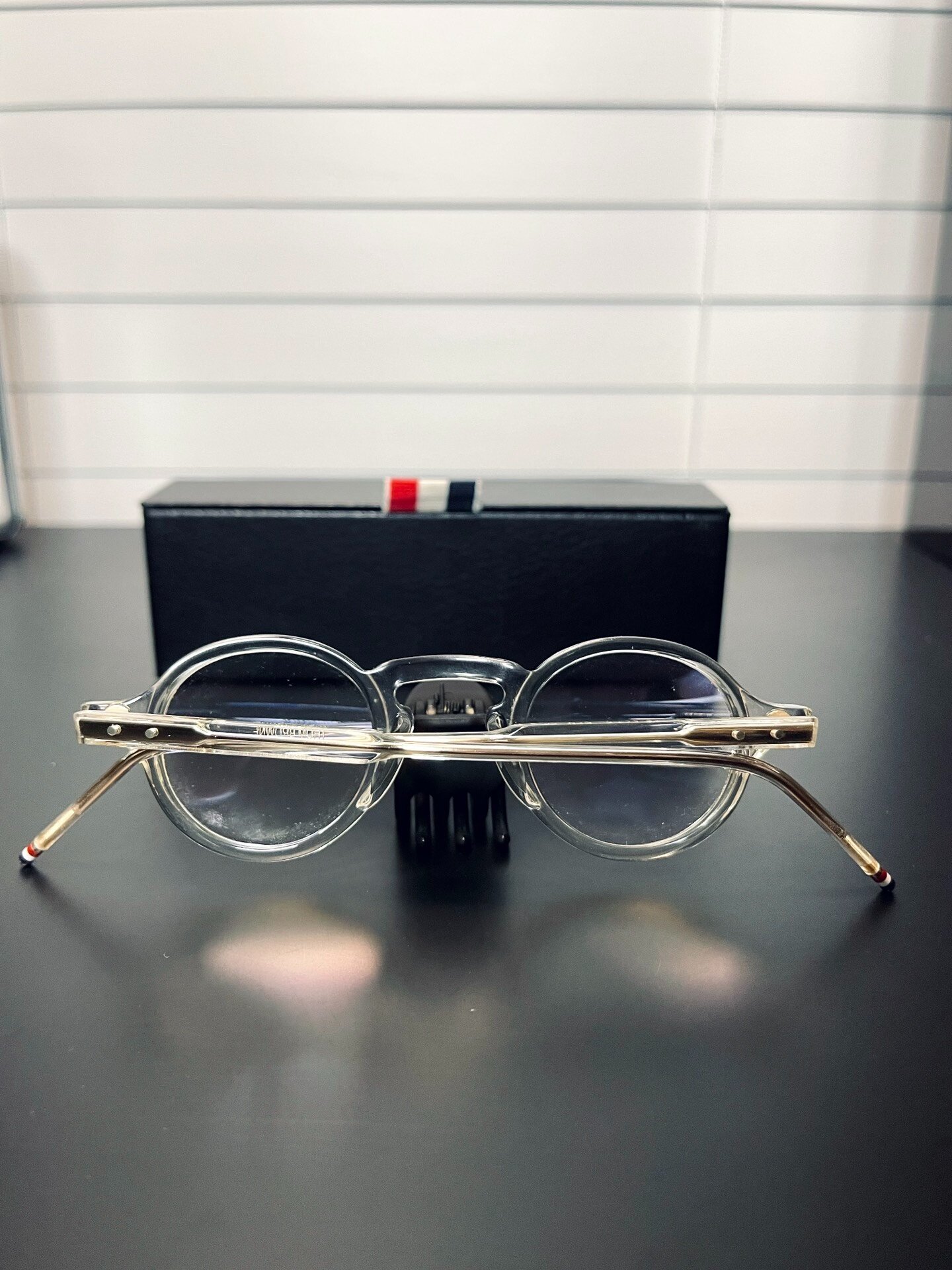 Thom Browne TB-904 Clear Optical Glasses — front
