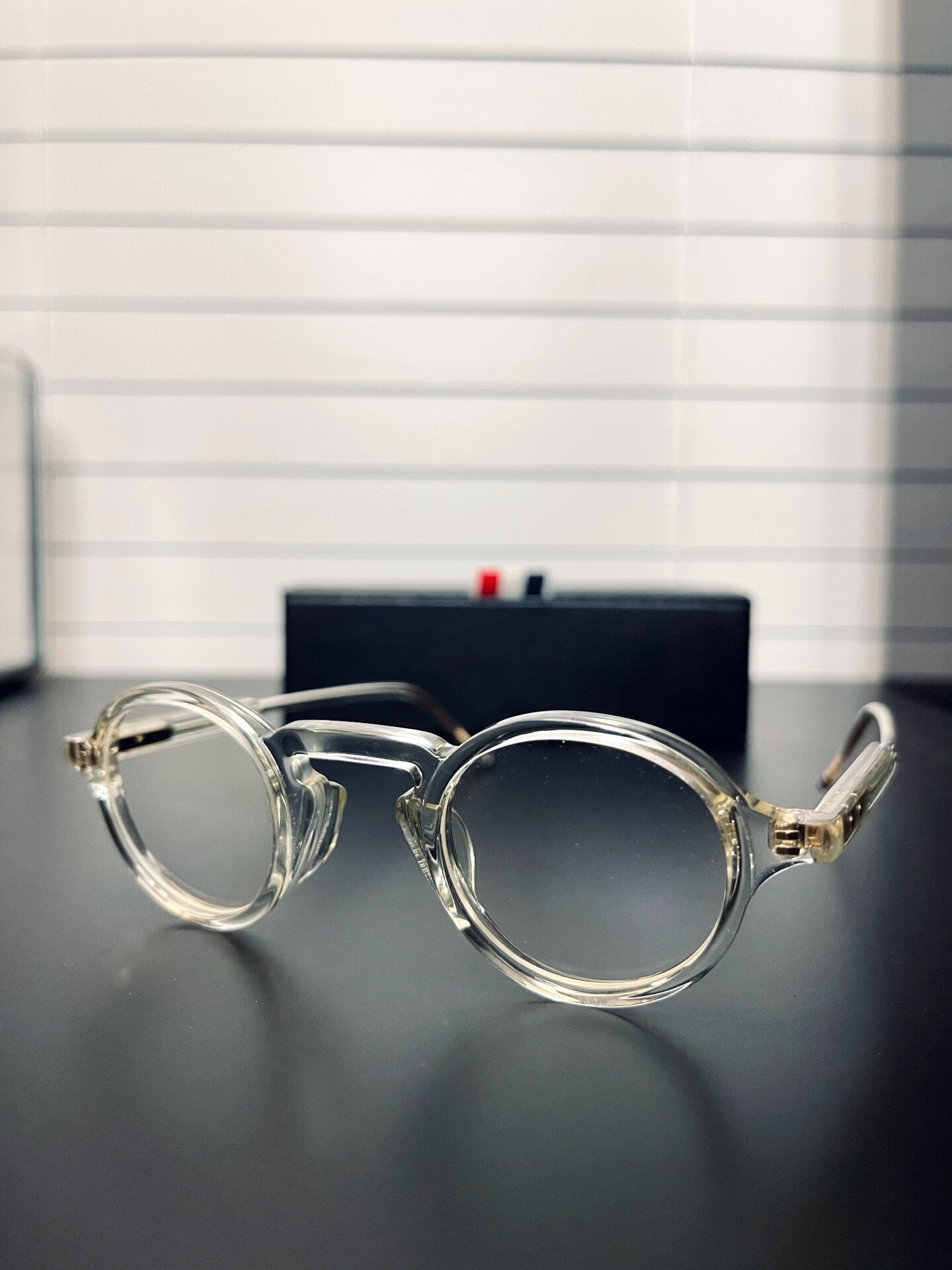 Thom Browne TB-904 Clear Optical Glasses — detail