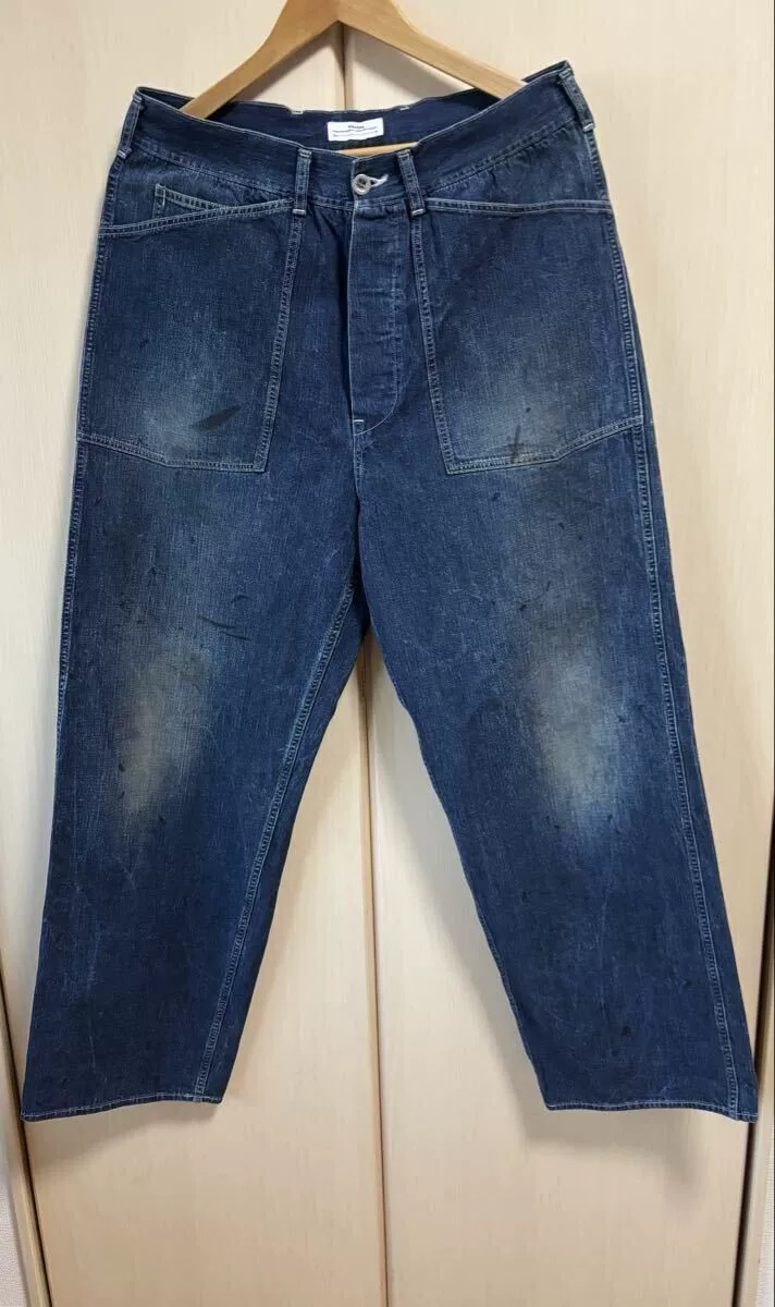 visvim SS SCOUT PANTS DRY DENIM