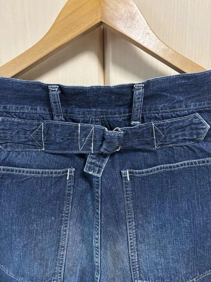 visvim SS SCOUT PANTS DRY DENIM — detail