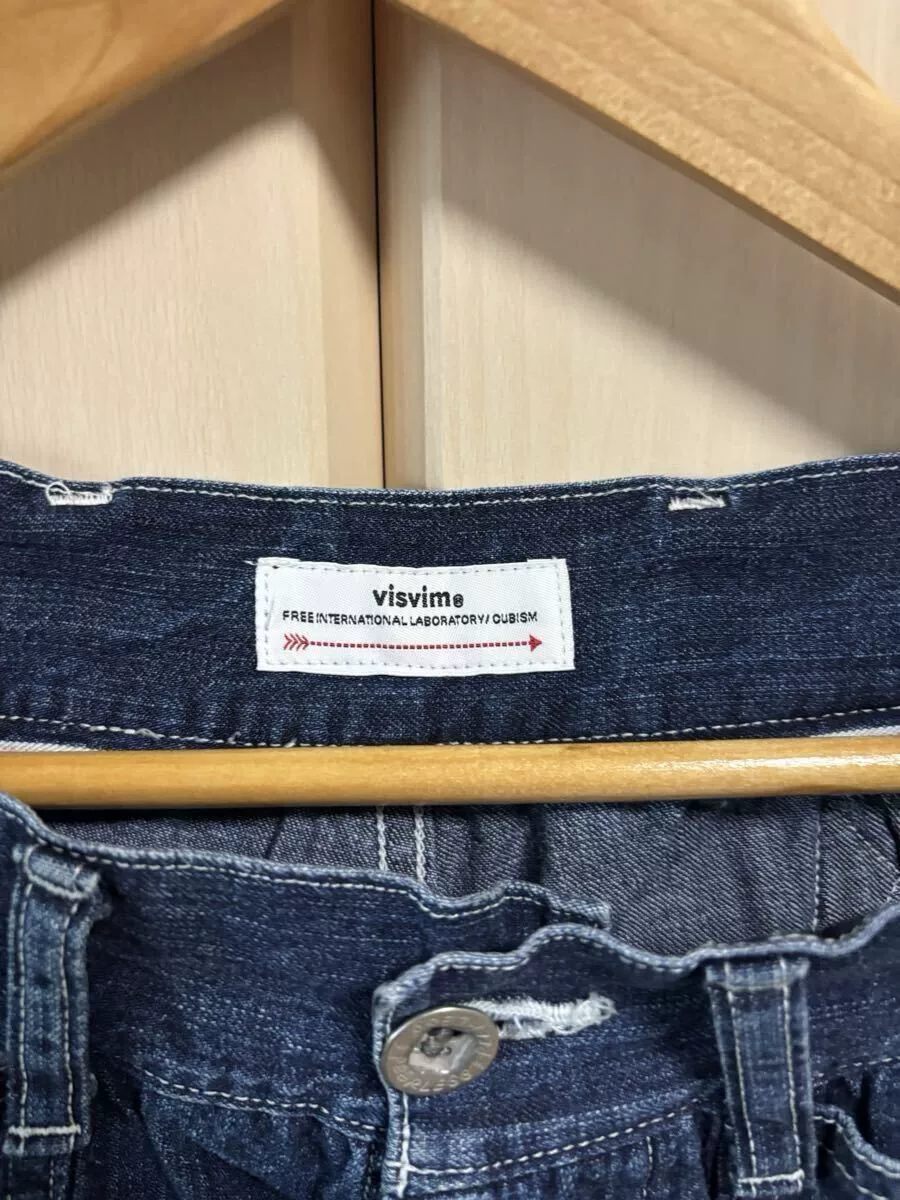 visvim SS SCOUT PANTS DRY DENIM — back