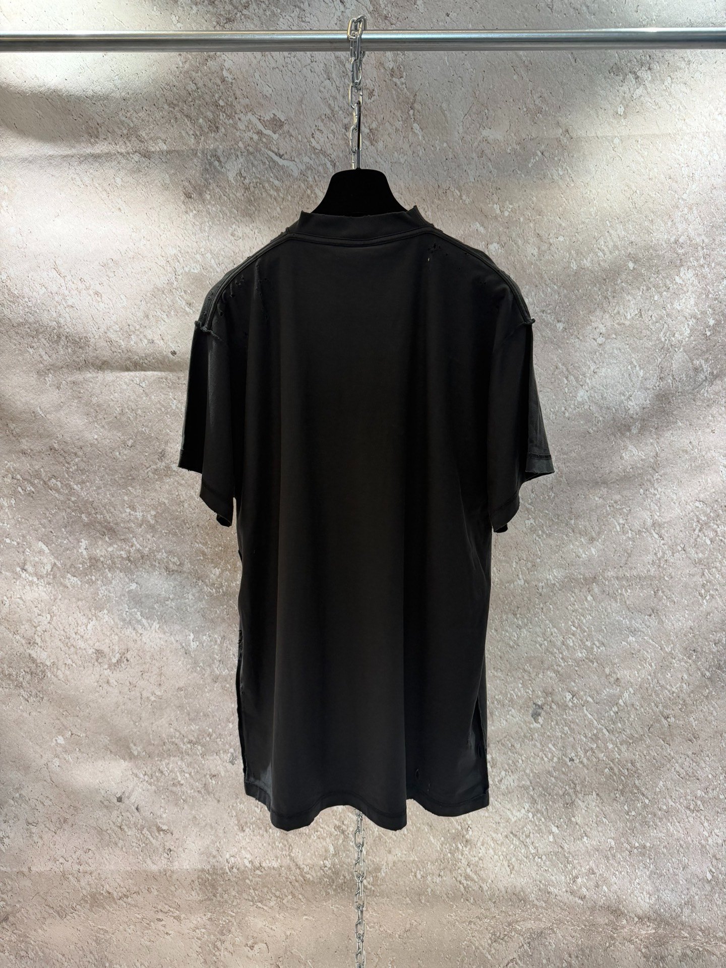 Balenciaga 24SS Antwerp Castle Print Tee — detail