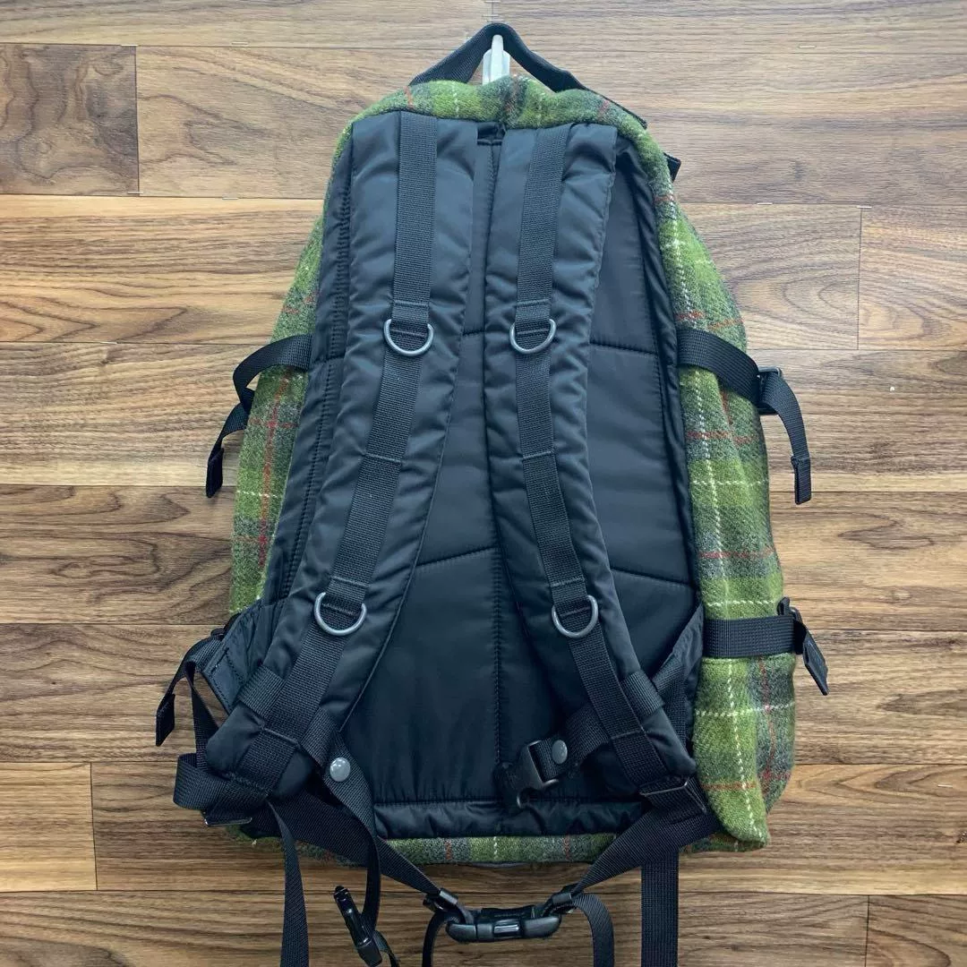 Porter x Swagger x Harris Tweed Backpack — front