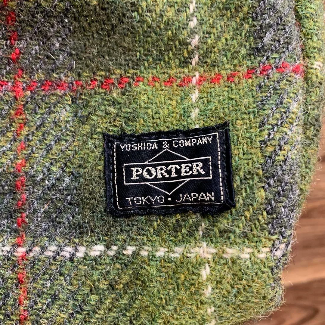 Porter x Swagger x Harris Tweed Backpack — detail