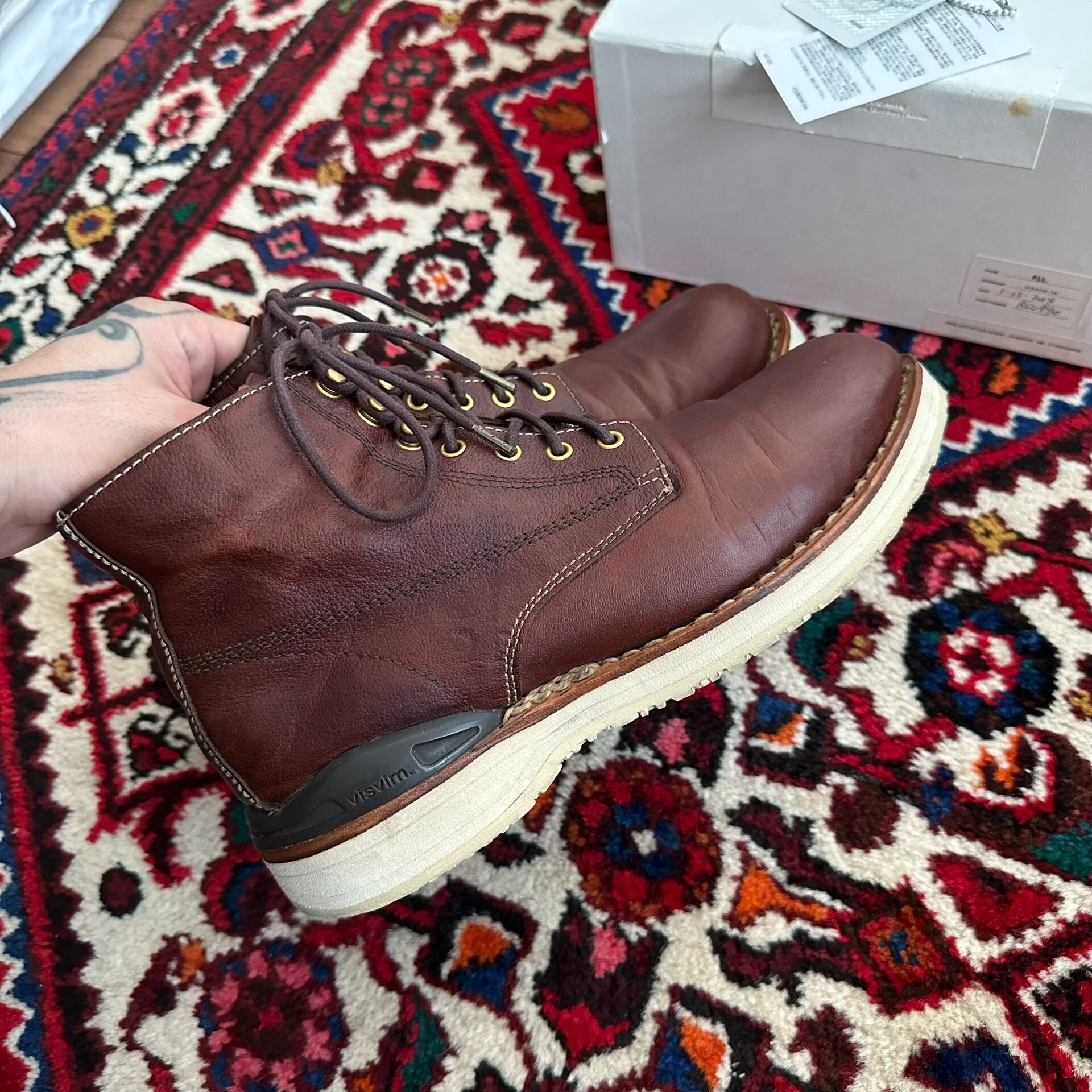 visvim 16AW Virgil Boots — back