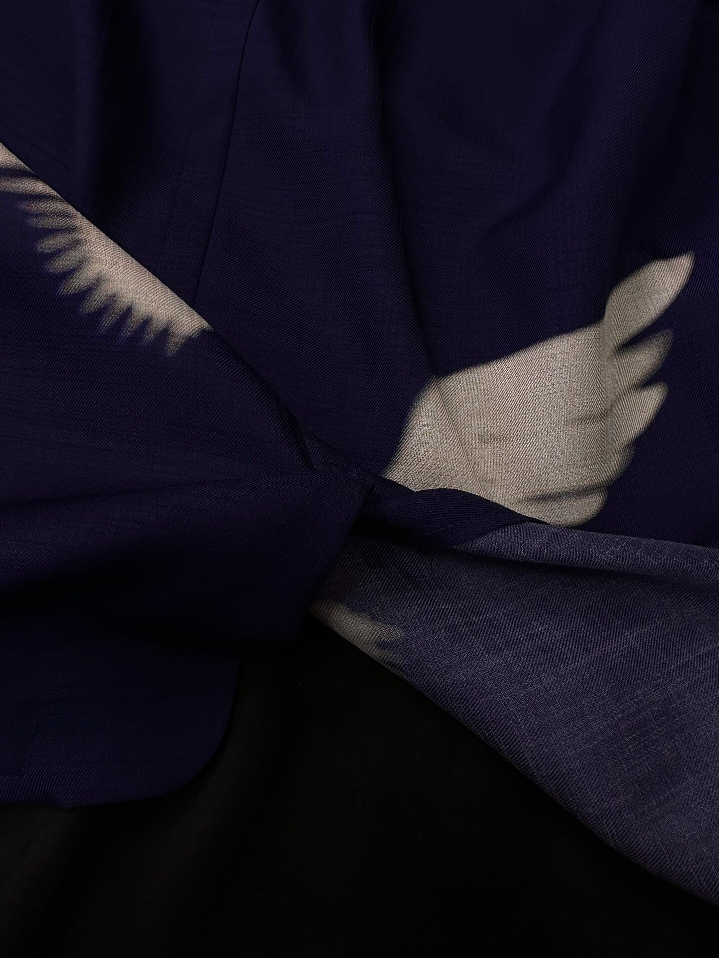 Yohji Yamamoto 2002AW Wings Runway Coat — label