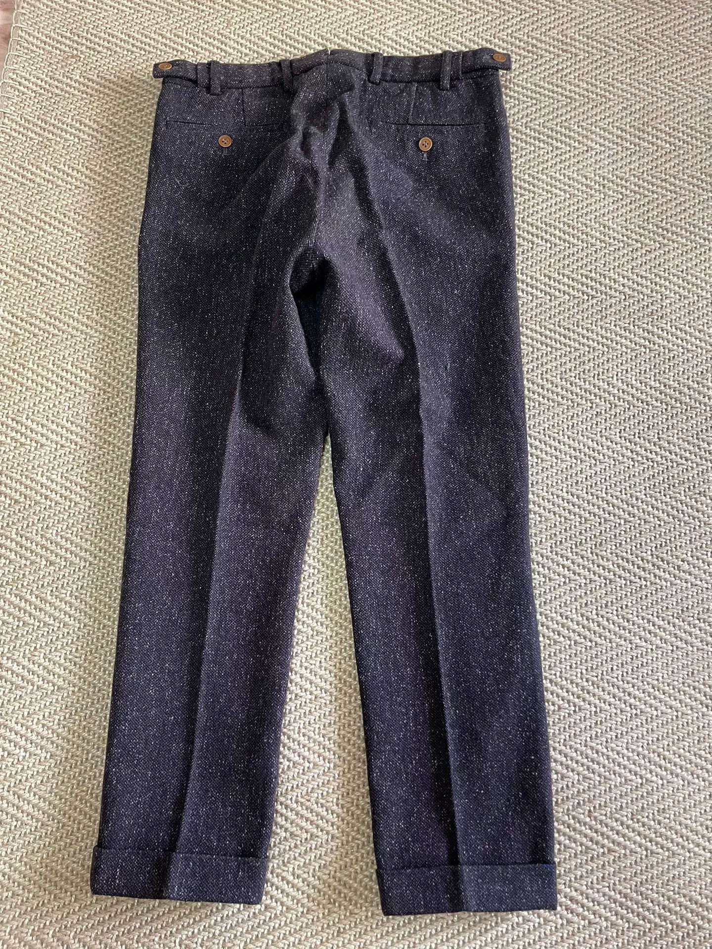 VISVIM CORNELL SLACKS MELANGE WOOL