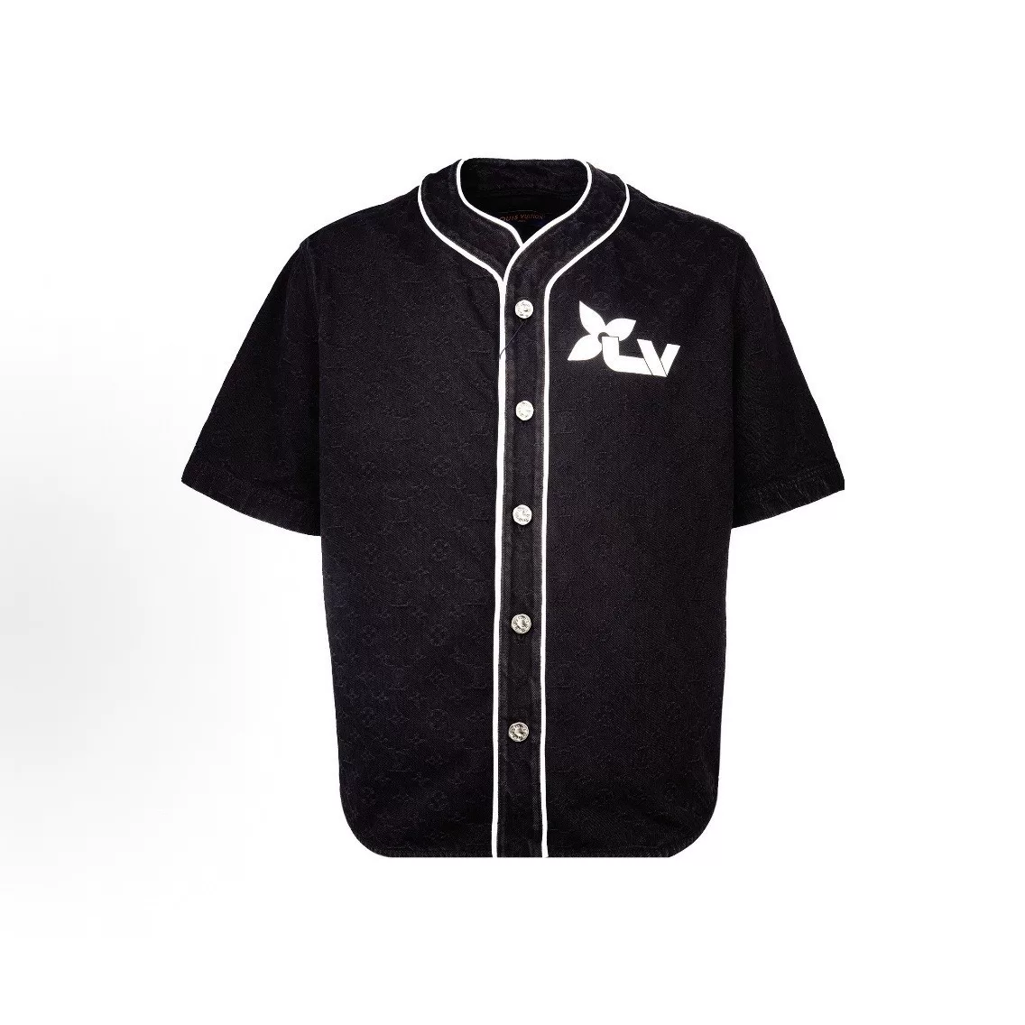 Louis Vuitton Denim Short-Sleeve Shirt