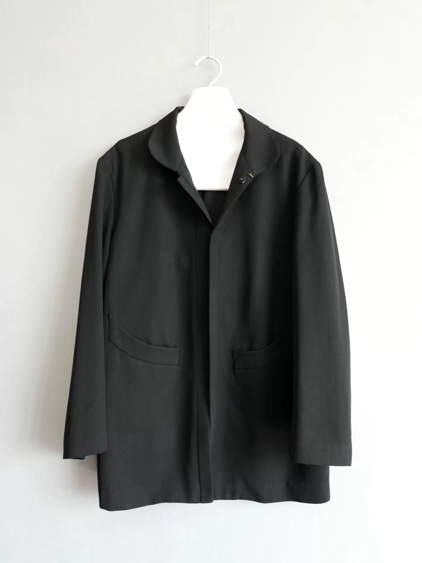 Yohji Yamamoto 00AW Buttoned Wool Jacket — front