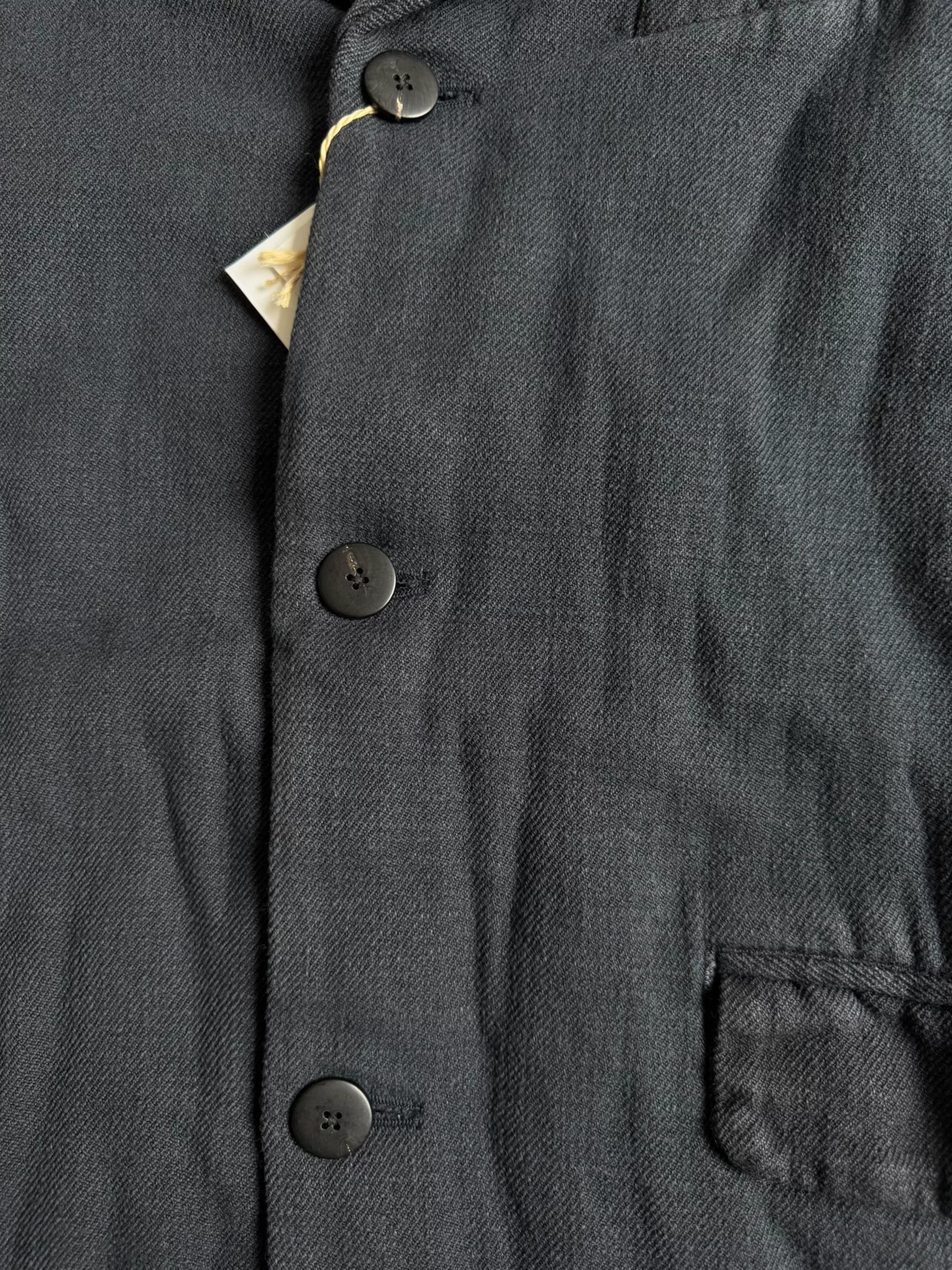 VISVIM 25AW ICT GALEN WOOL JKT DMGD — label