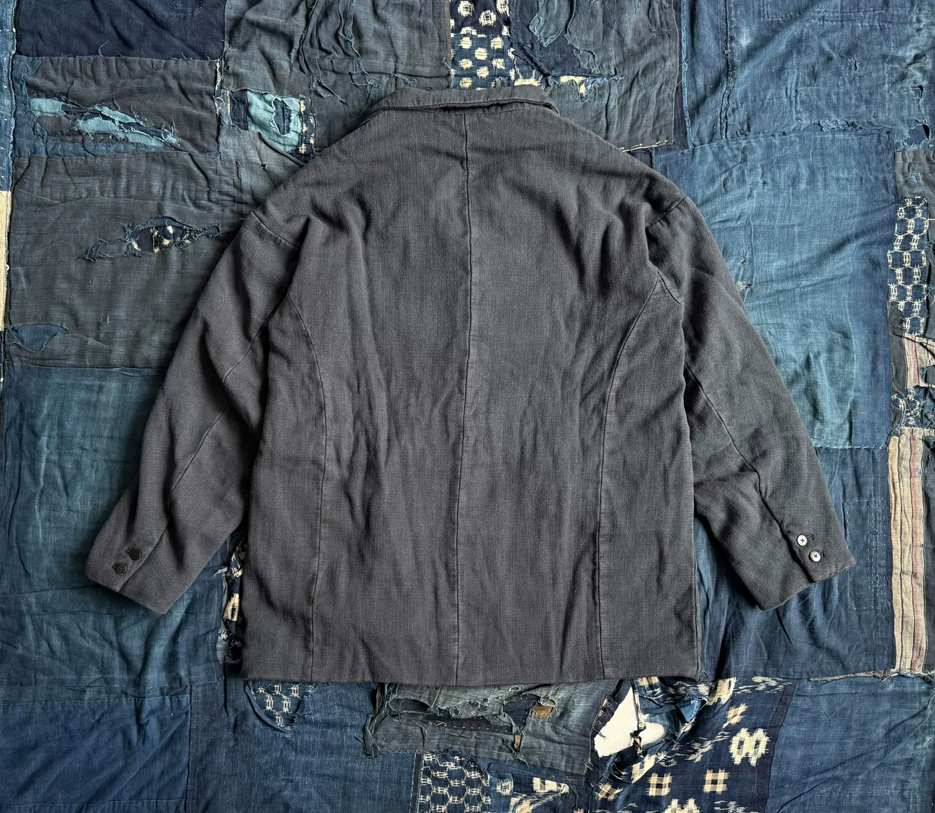 VISVIM 25AW ICT GALEN WOOL JKT DMGD — front