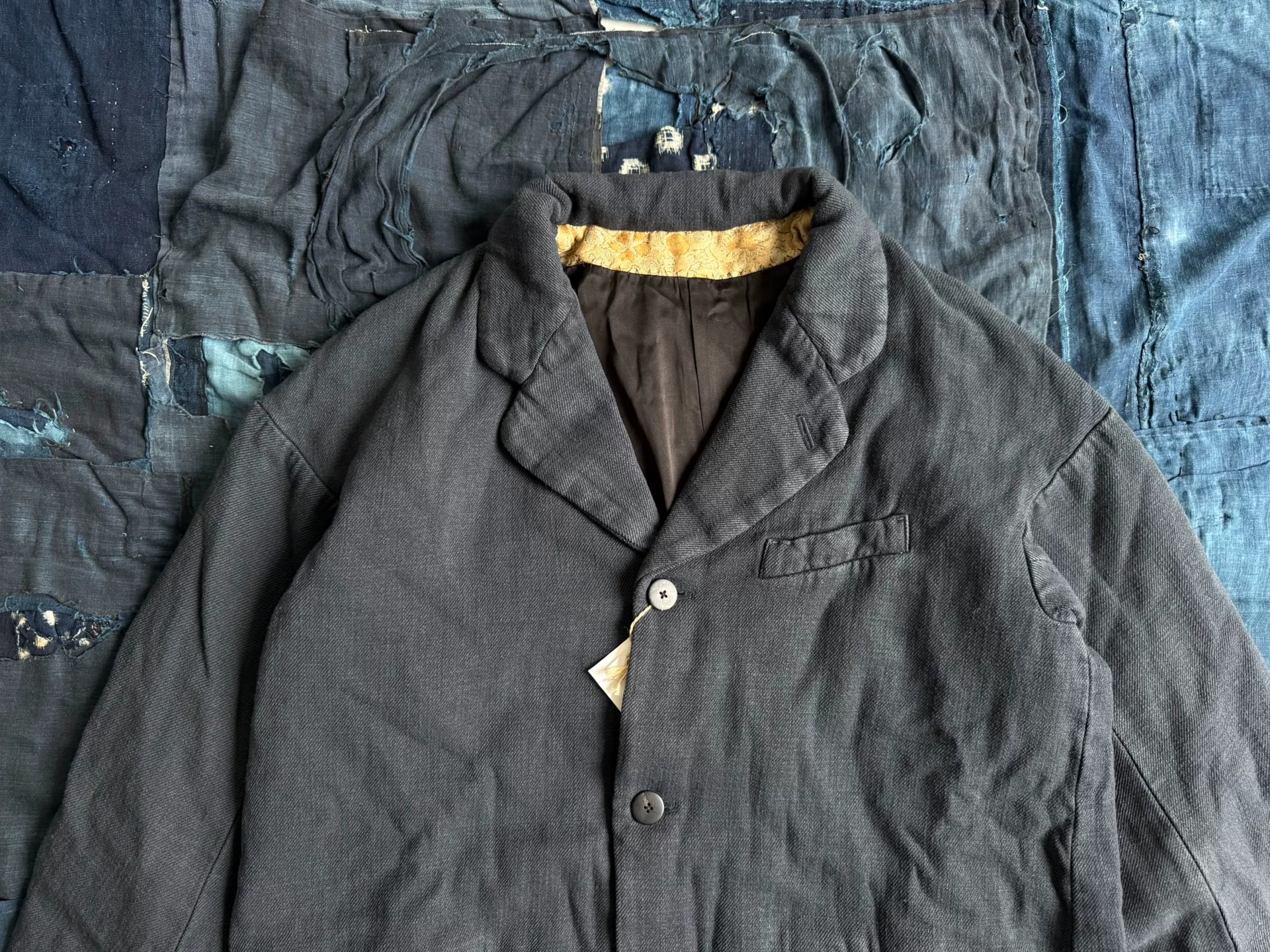VISVIM 25AW ICT GALEN WOOL JKT DMGD — detail