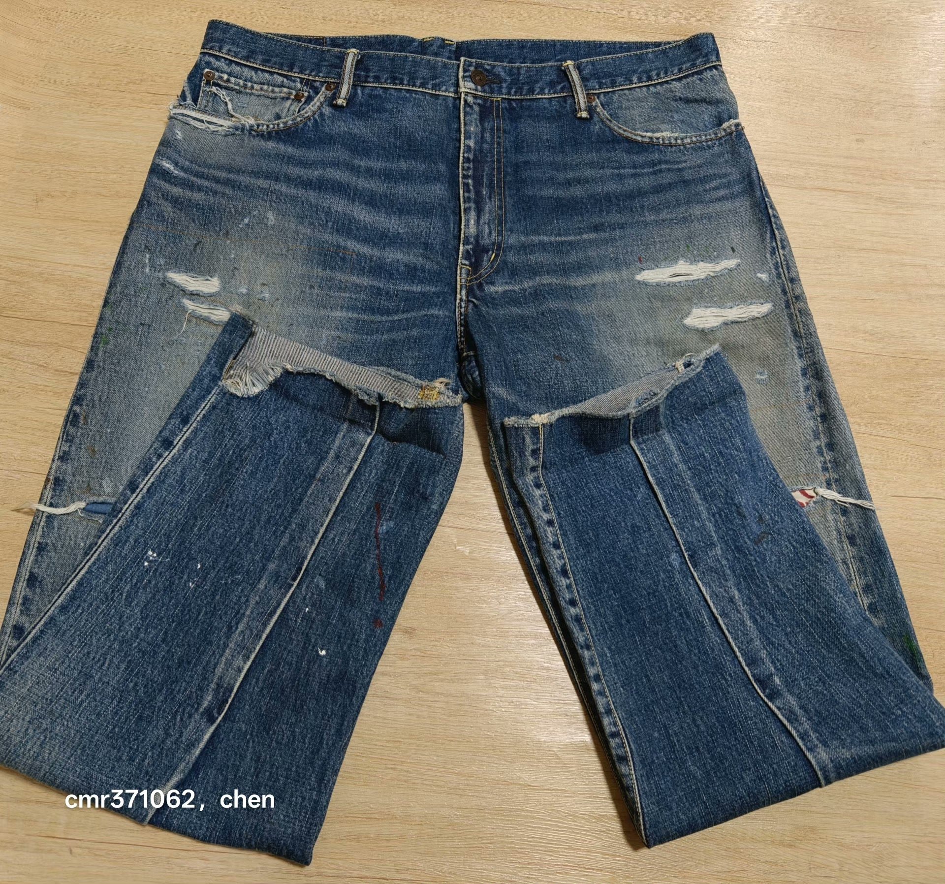 visvim 19AW Spot Journeyman Pants — back