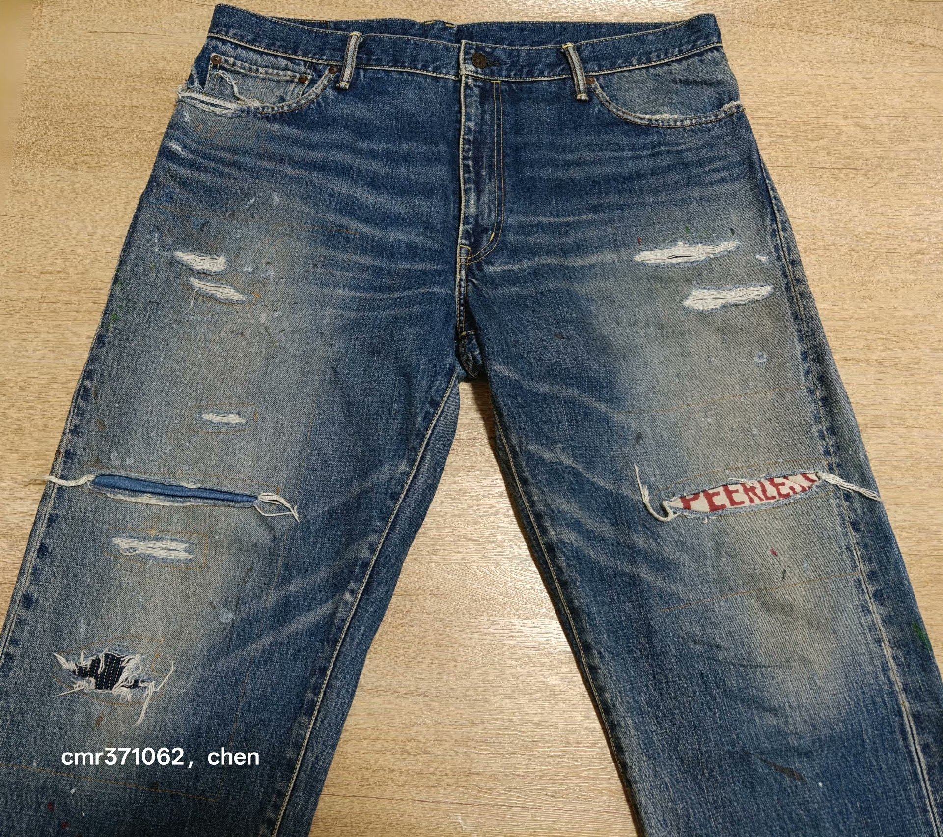 visvim 19AW Spot Journeyman Pants — front