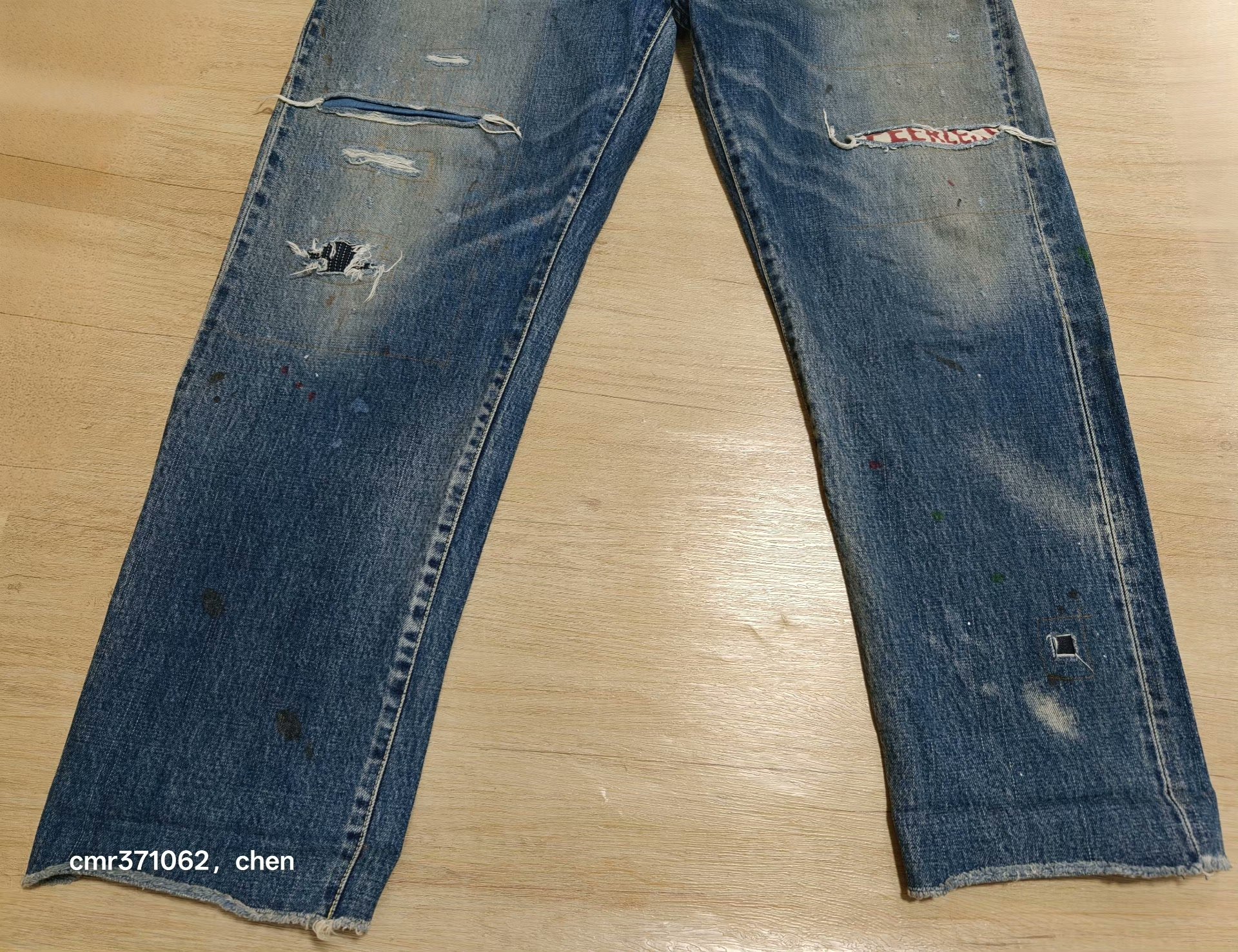 visvim 19AW Spot Journeyman Pants — detail