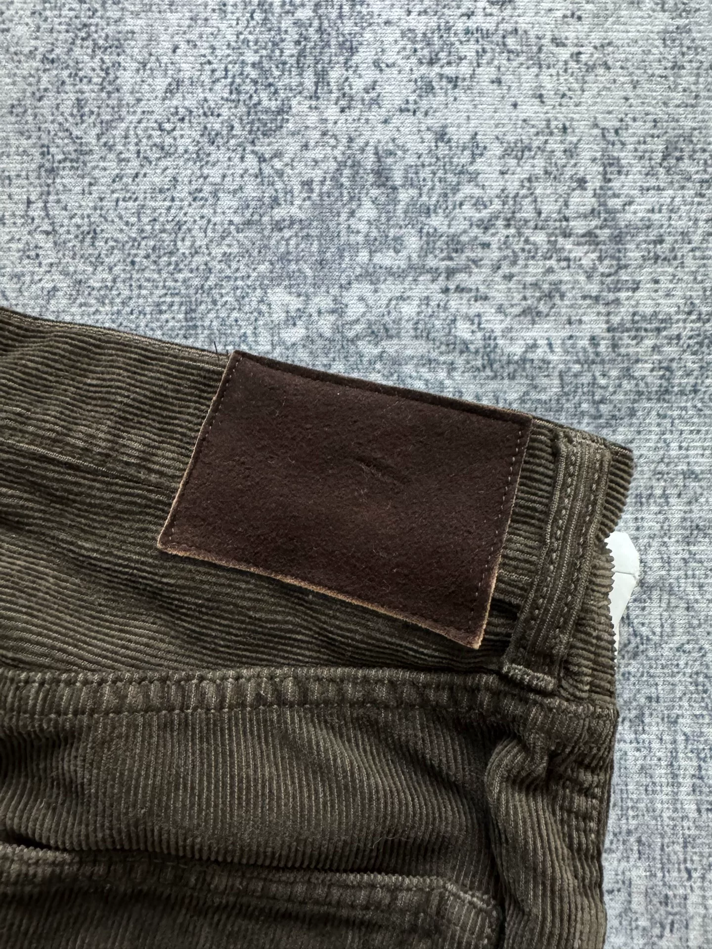 VISVIM 24AW FLUXUS 19 CORDUROY PANTS — back
