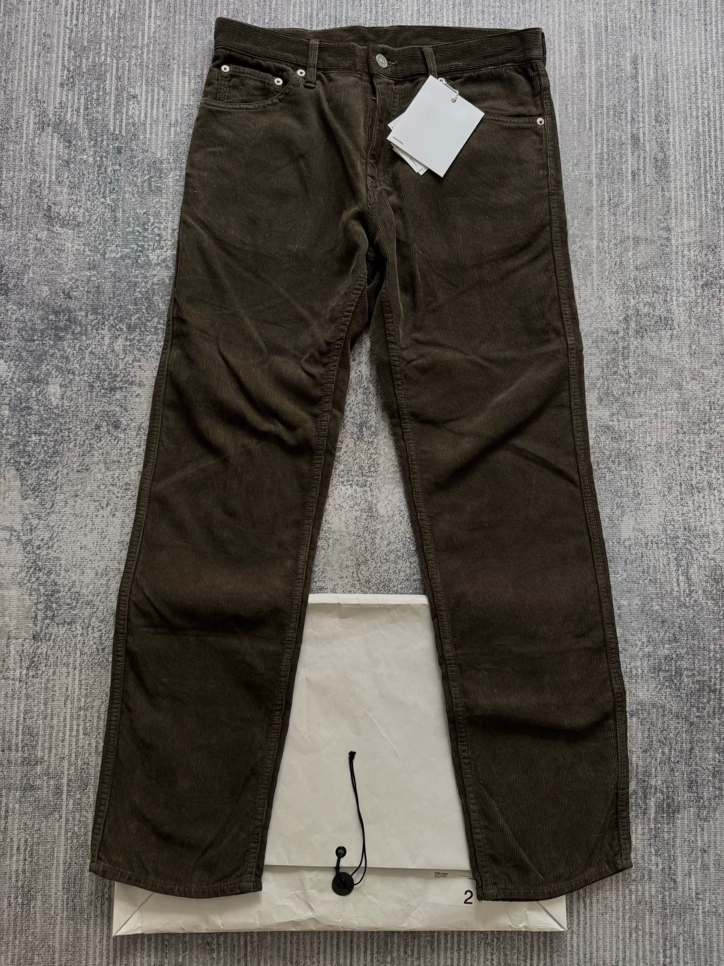 VISVIM 24AW FLUXUS 19 CORDUROY PANTS