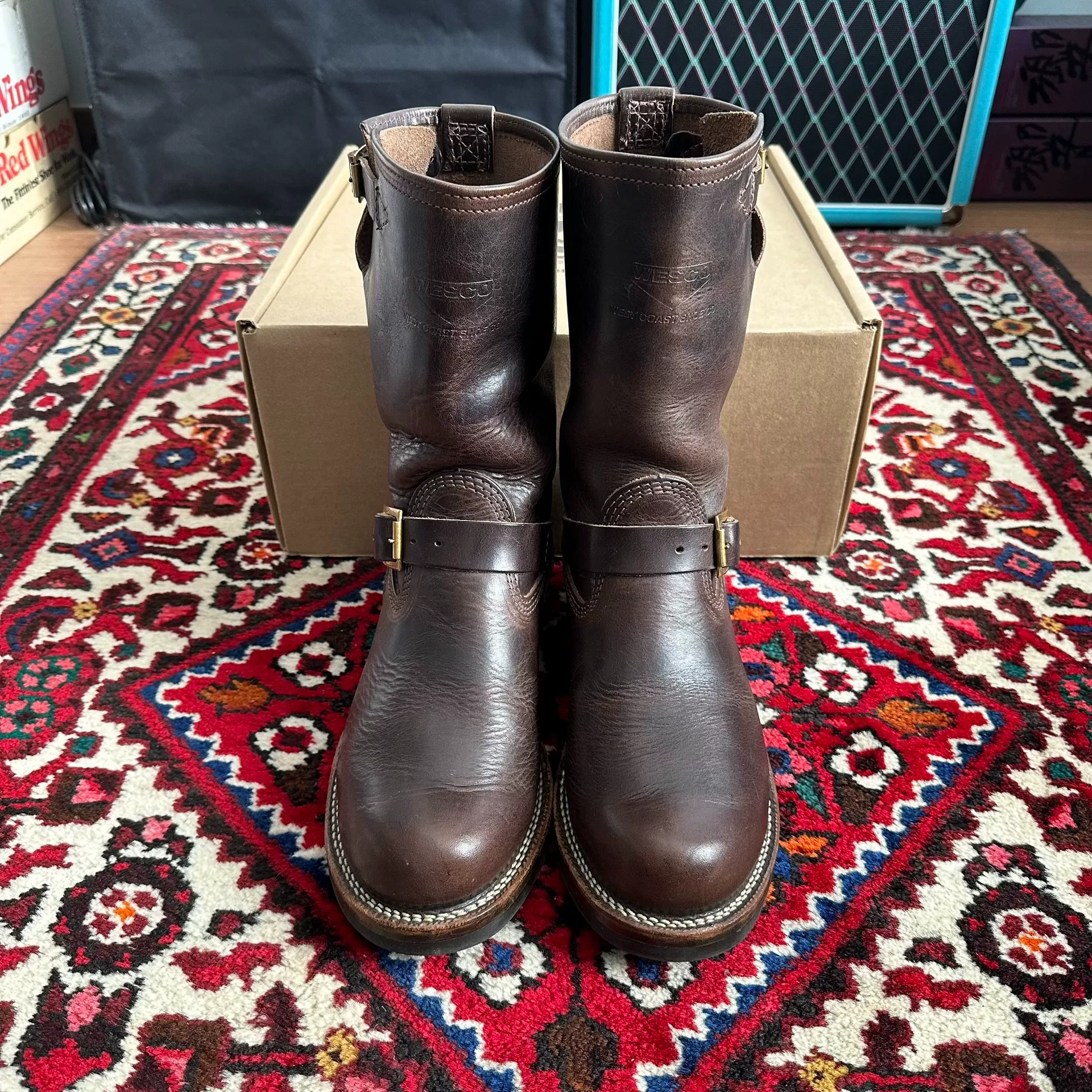 Wesco Boss Engineer Boots — front