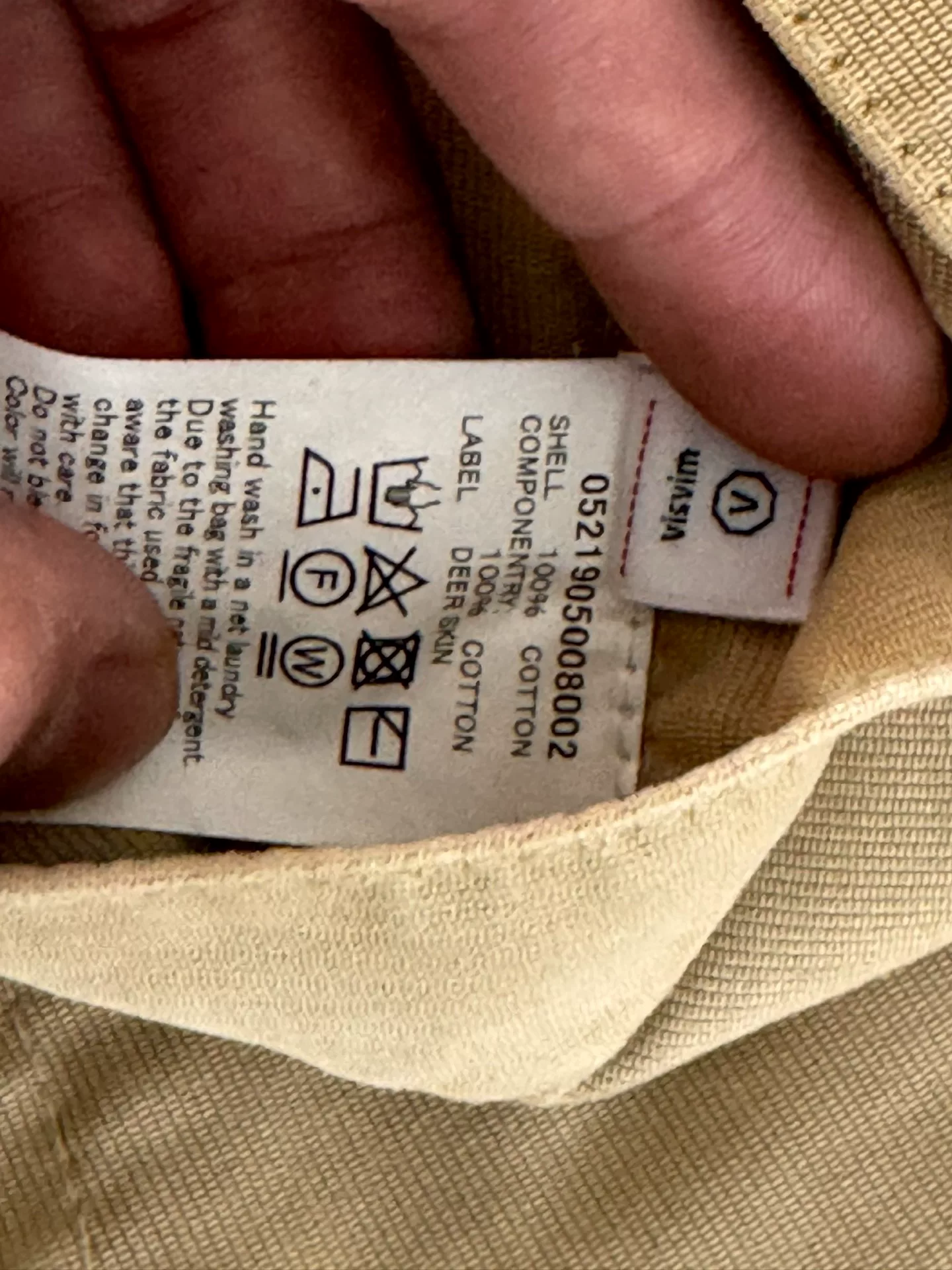 VISVIM 21SS FLUXUS 03 Military Pants — back