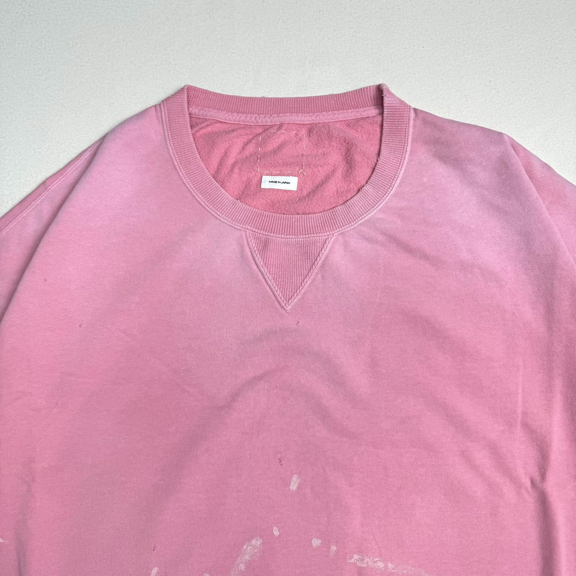 Visvim 26ss Jumbo SB Short Sleeve Sweatshirt — detail
