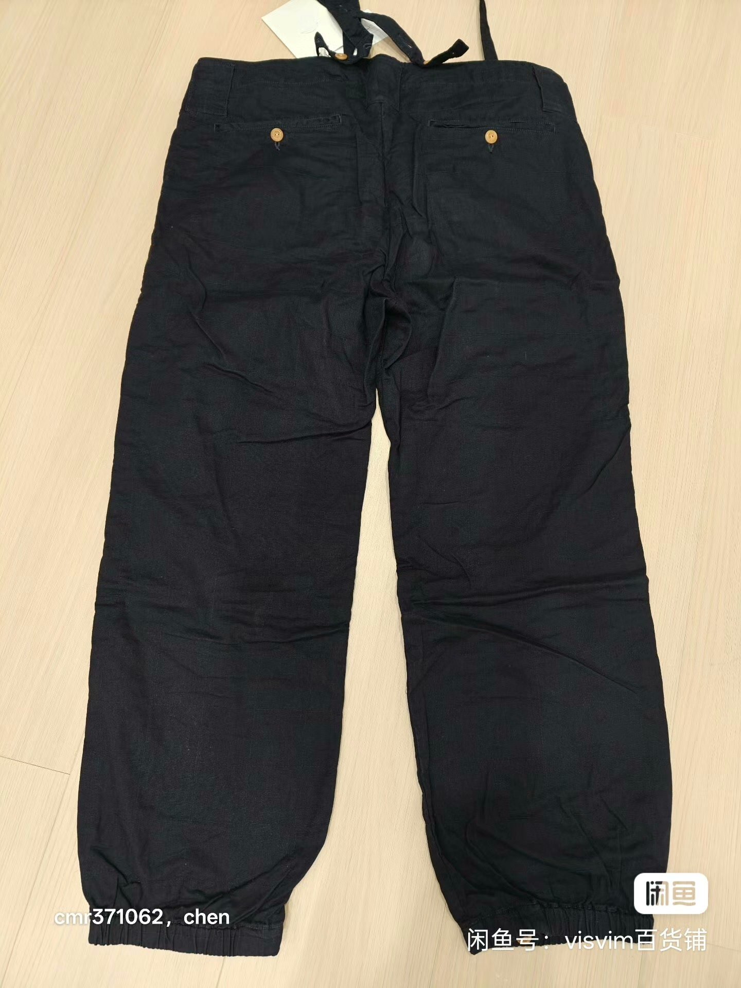 VISVIM 20SS MANNOCK PANTS — back