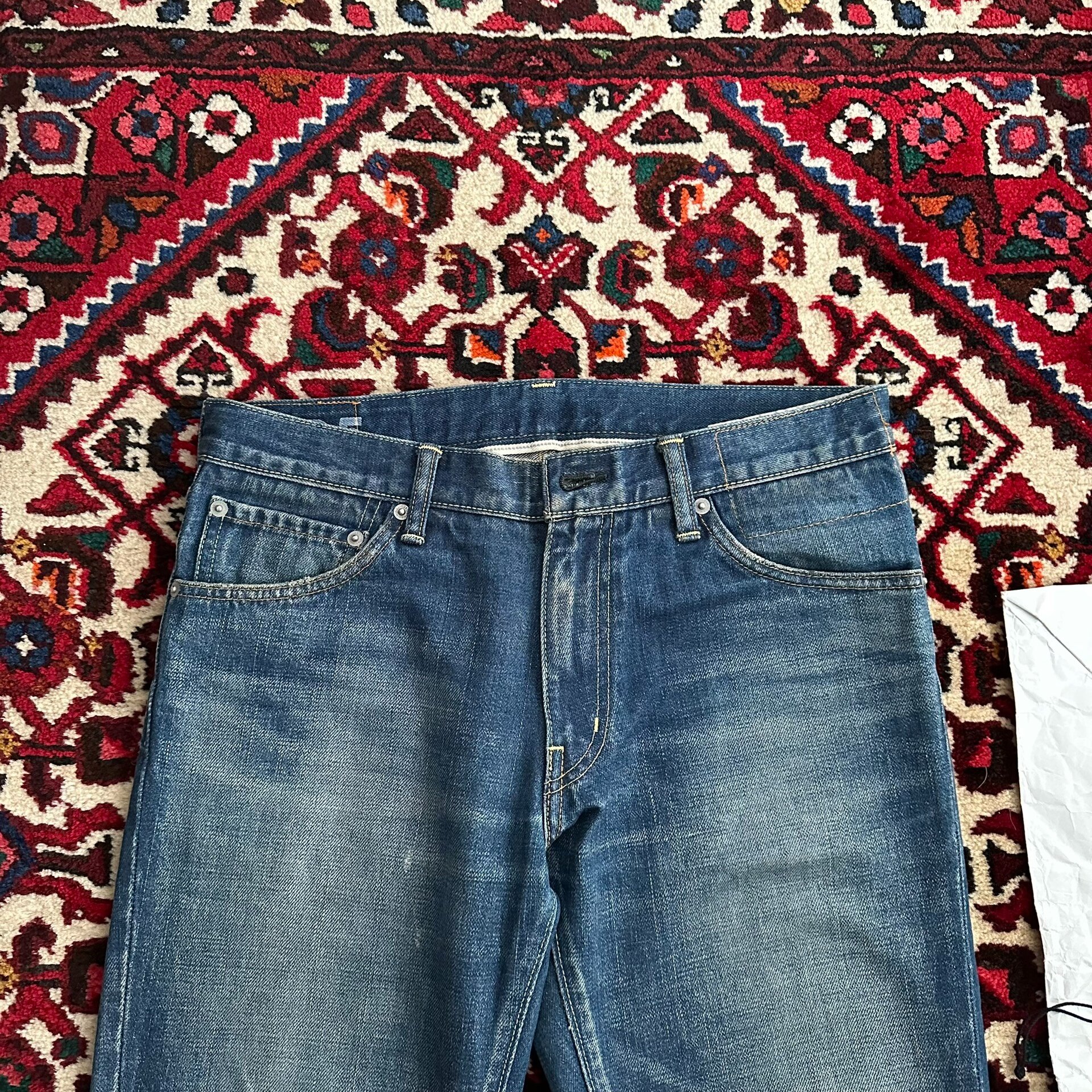 visvim 16aw 04d5 Washed Jeans — back