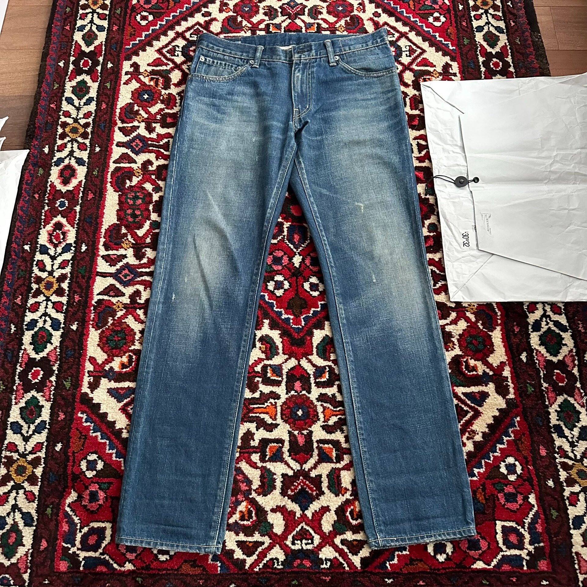 visvim 16aw 04d5 Washed Jeans — front