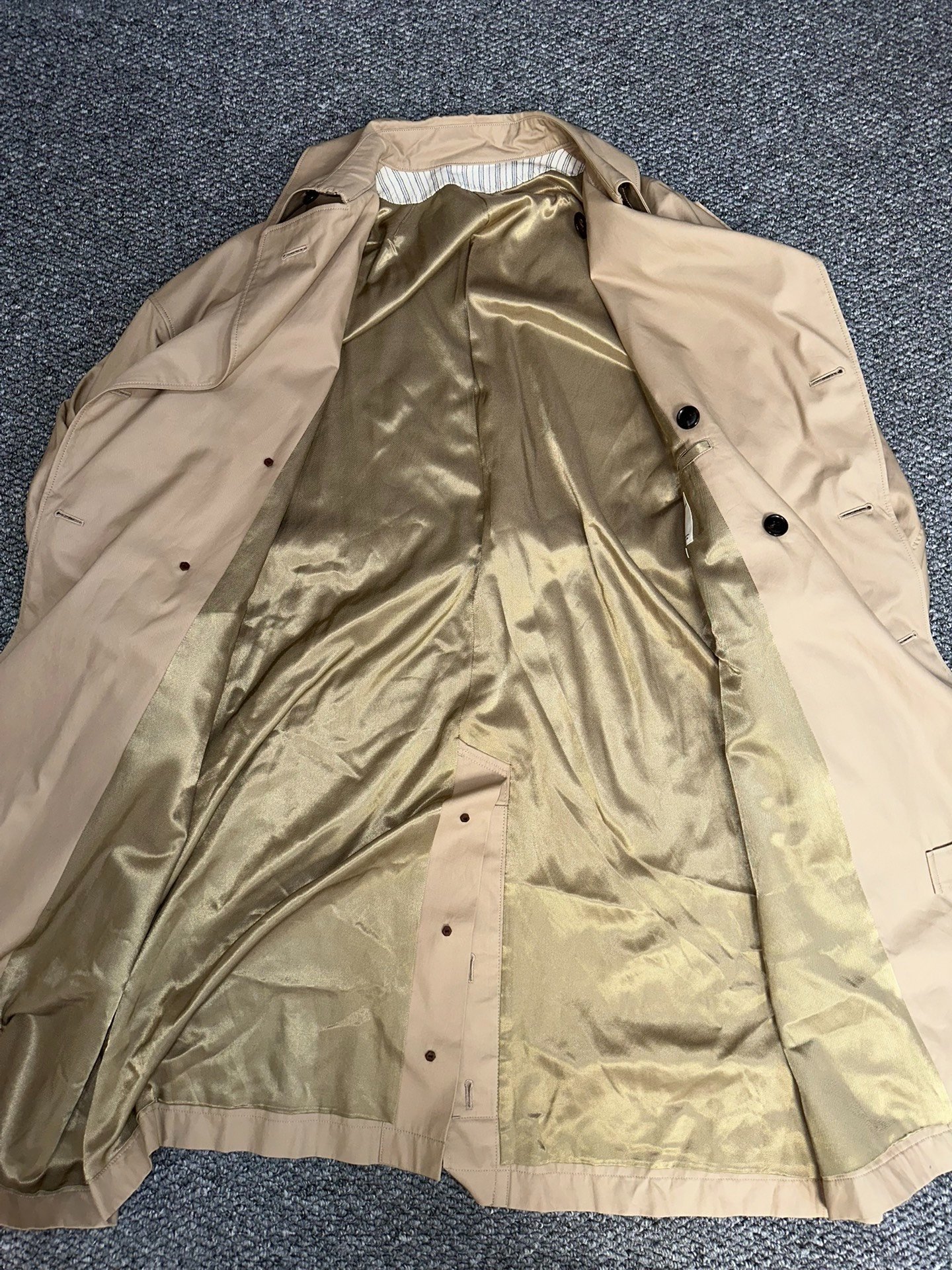 visvim Trench Coat — detail