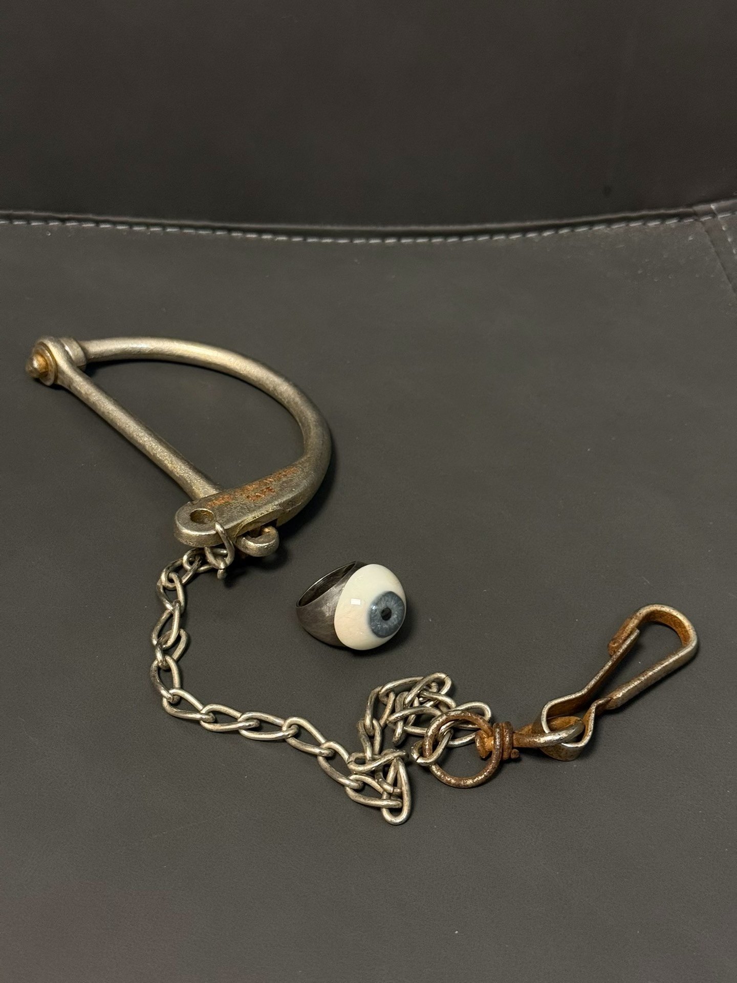 Carol Christian Poell Eyeball Ring — detail