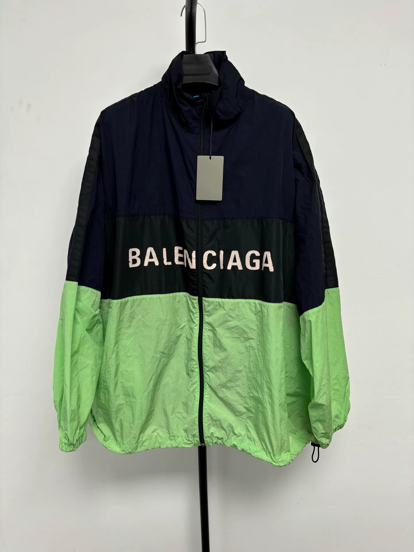 Balenciaga Color-Blocked Panel Jacket