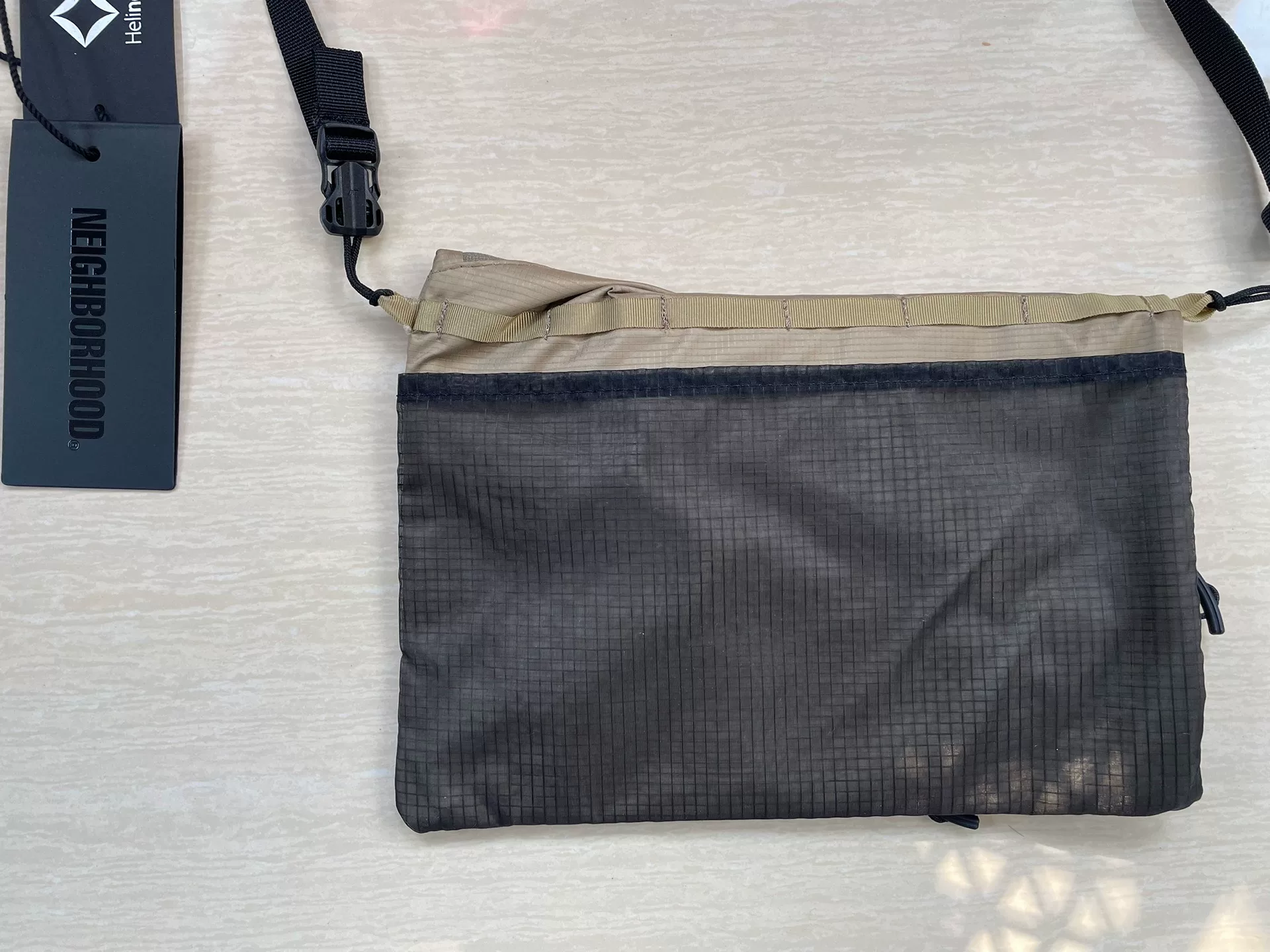 Neighborhood Helinox Musette Waist Bag — back